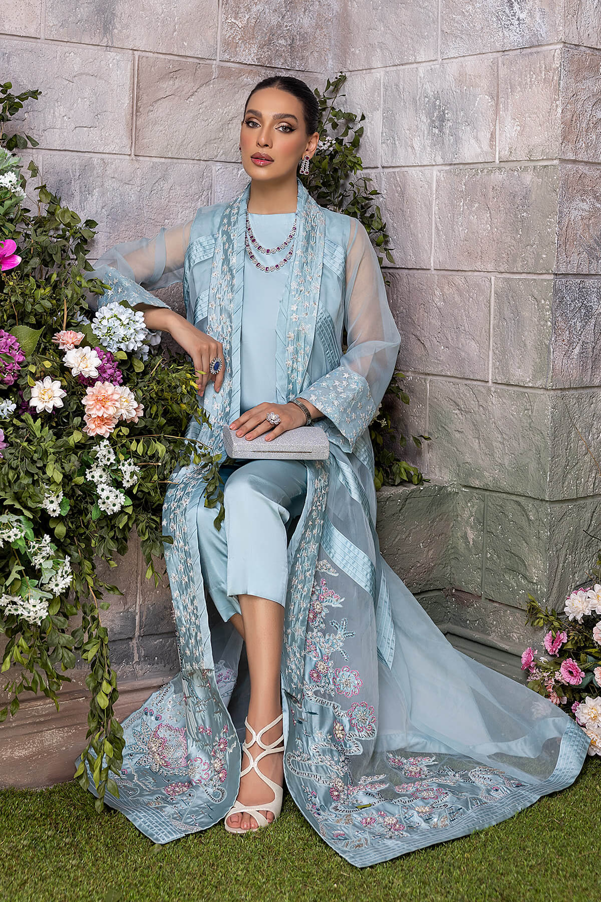 Mina Kashif | Luxury Pret | MK22-10 by Mina Kashif - Designer Dress - Type: Formal - Available at Libayah - 100% Original