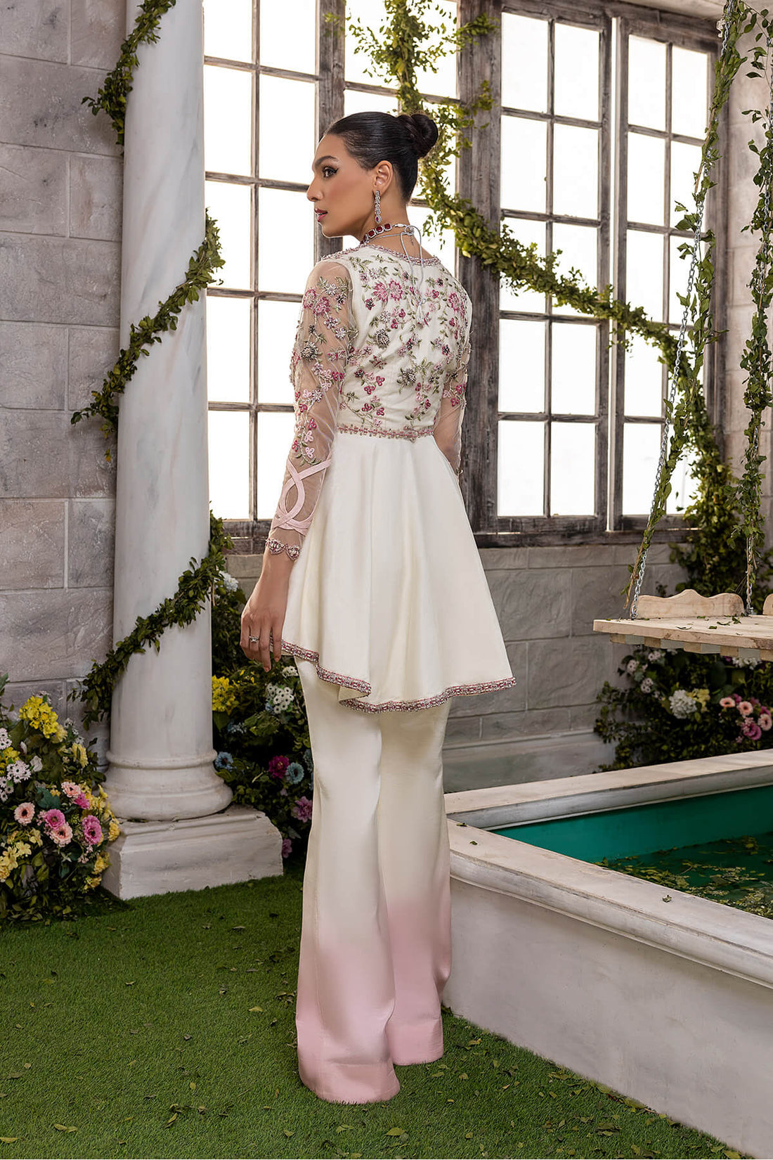 Mina Kashif | Luxury Pret | MK22-07 by Mina Kashif - Designer Dress - Type: Formal - Available at Libayah - 100% Original