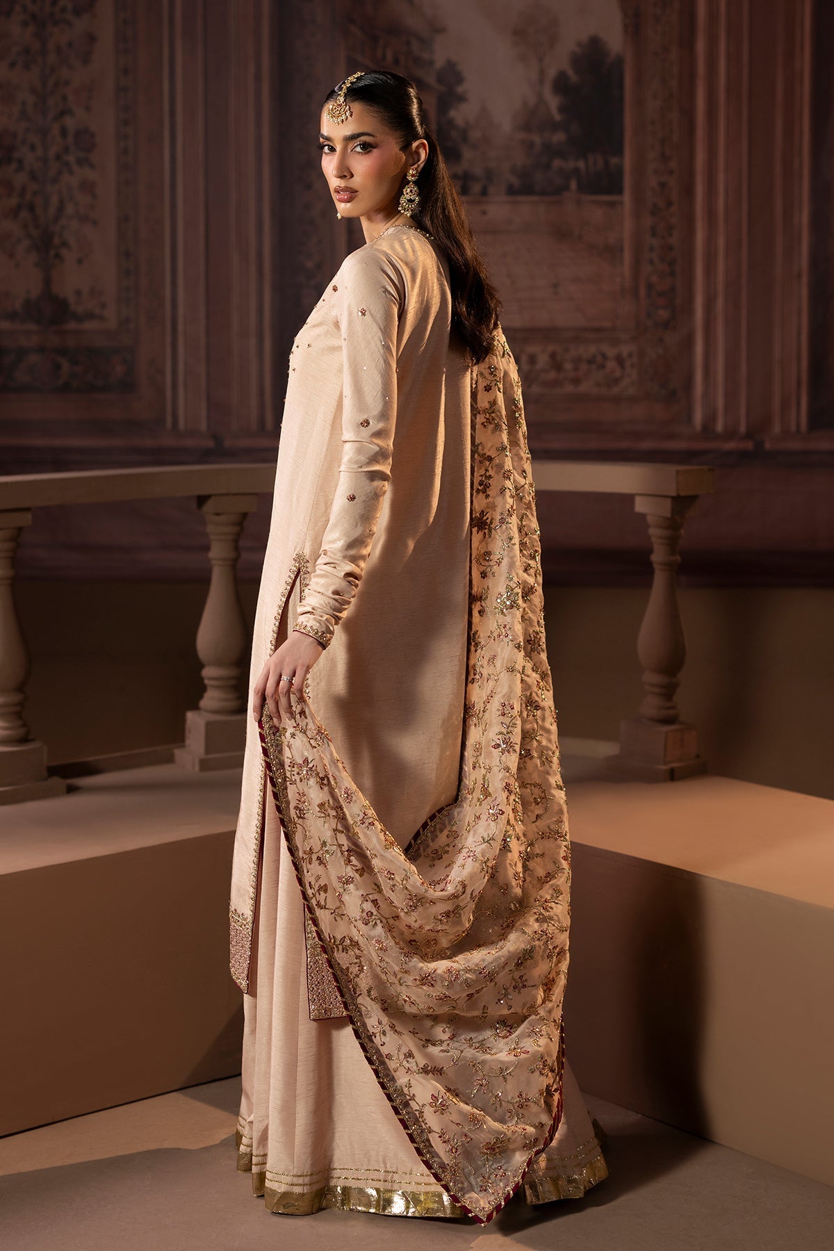Mina Kashif | Zaib Formals | Mehrunisa by Mina Kashif - Designer Dress  - Type : Ladies Clothes - Available at Libayah - 100% Original 