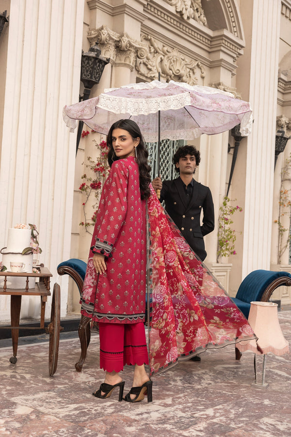LSM | Embroidered and Printed Lawn | LG-MM-0304 by LSM - Designer Dress - Type: Ladies Clothes - Available at Libayah - 100% Original