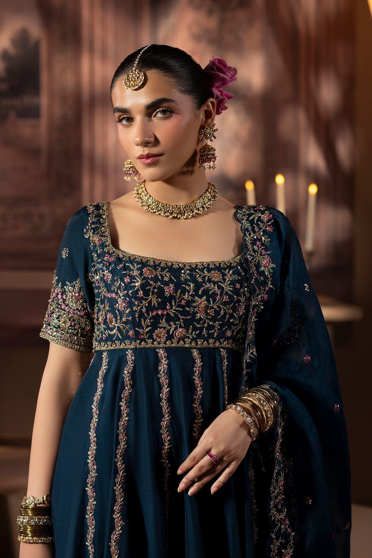 Mina Kashif | Zaib Formals | Neelam by Mina Kashif - Designer Dress  - Type : Ladies Clothes - Available at Libayah - 100% Original 