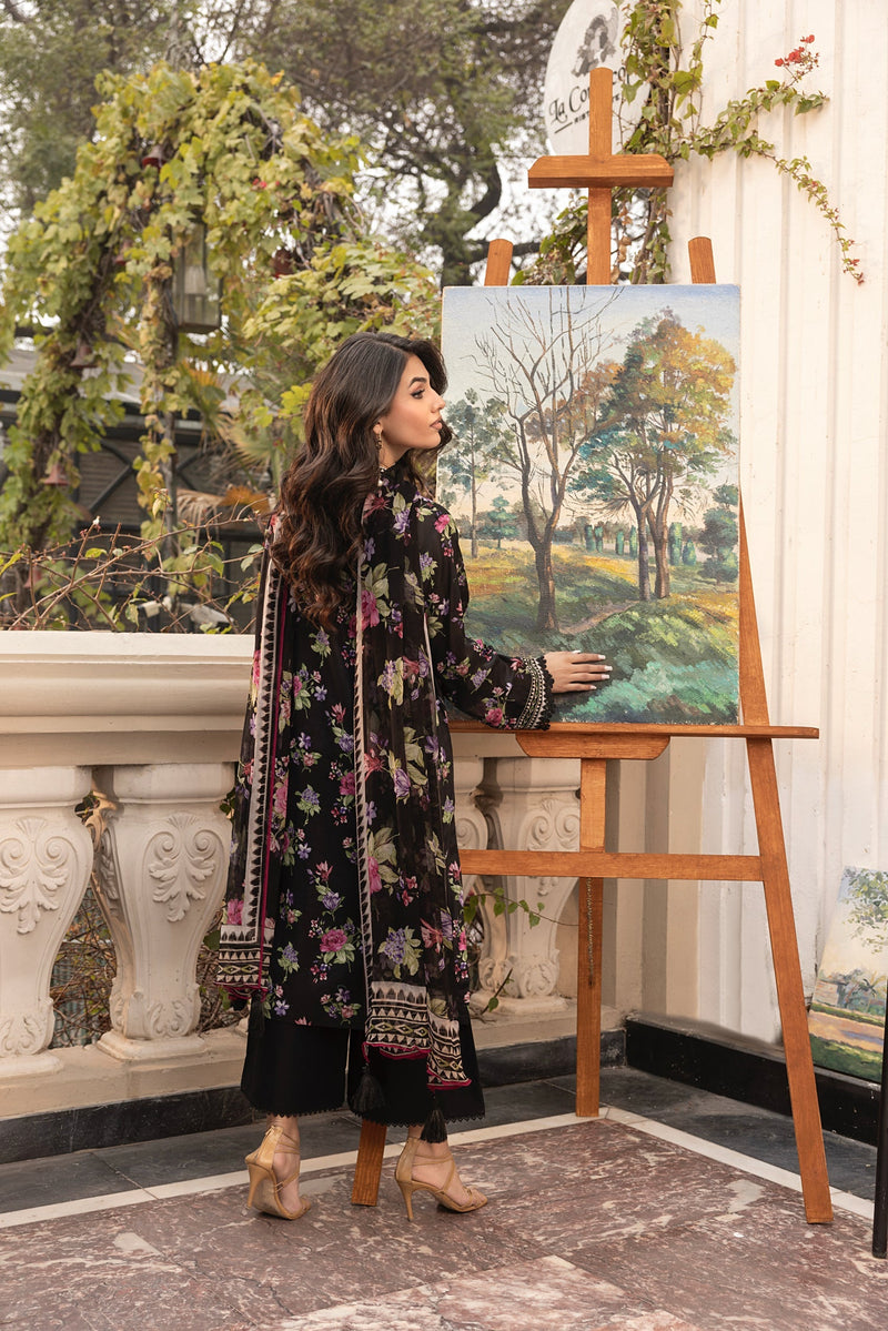 LSM | Embroidered and Printed Lawn | LG-MM-0305 by LSM - Designer Dress - Type: Ladies Clothes - Available at Libayah - 100% Original