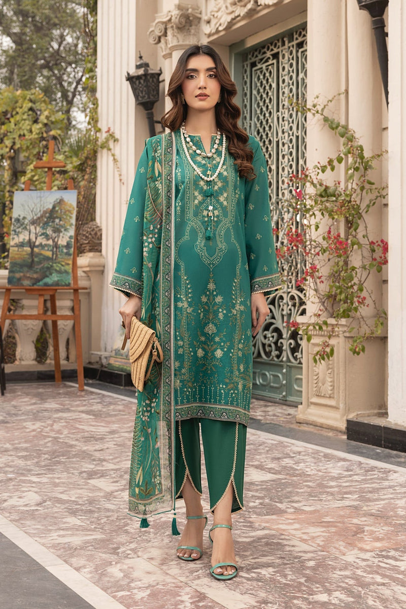 LSM | Embroidered and Printed Lawn | LG-MM-0306 by LSM - Designer Dress - Type: Ladies Clothes - Available at Libayah - 100% Original