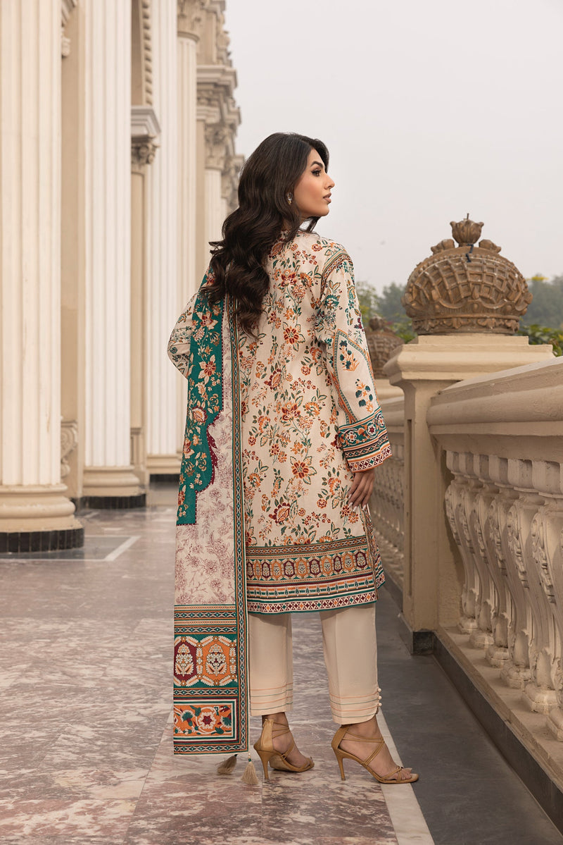 LSM | Embroidered and Printed Lawn | LG-AR-0115 by LSM - Designer Dress - Type: Ladies Clothes - Available at Libayah - 100% Original