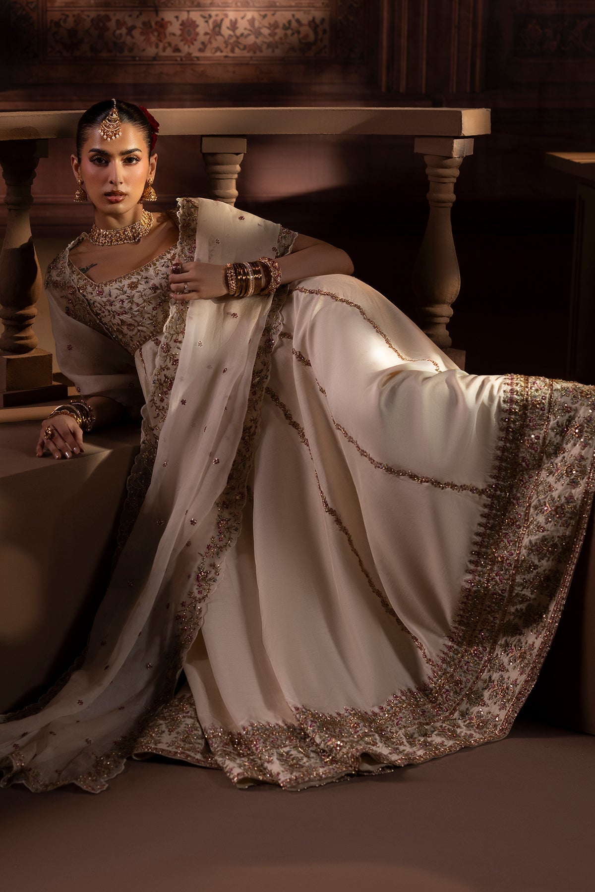Mina Kashif | Zaib Formals | Chandani by Mina Kashif - Designer Dress  - Type : Ladies Clothes - Available at Libayah - 100% Original 