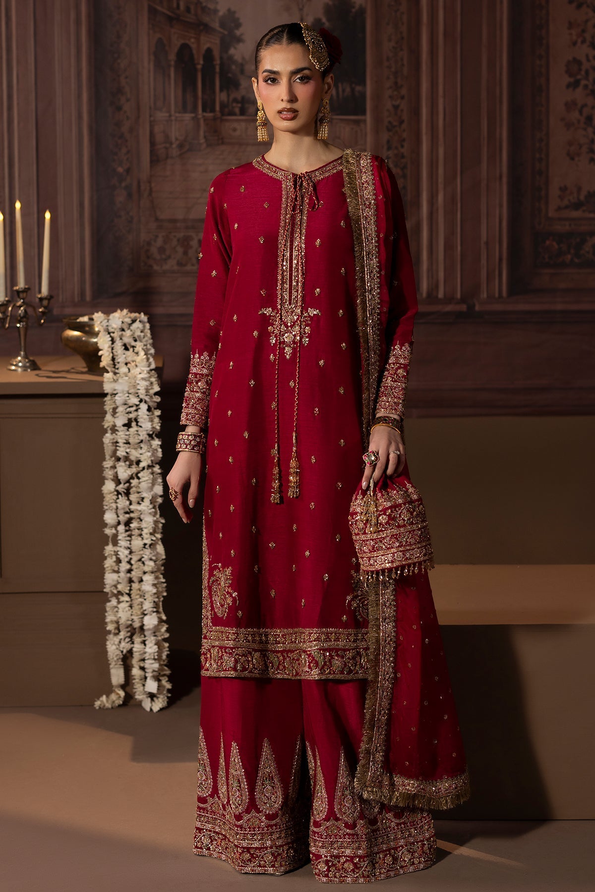 Mina Kashif | Zaib Formals | Ruby by Mina Kashif - Designer Dress  - Type : Ladies Clothes - Available at Libayah - 100% Original 