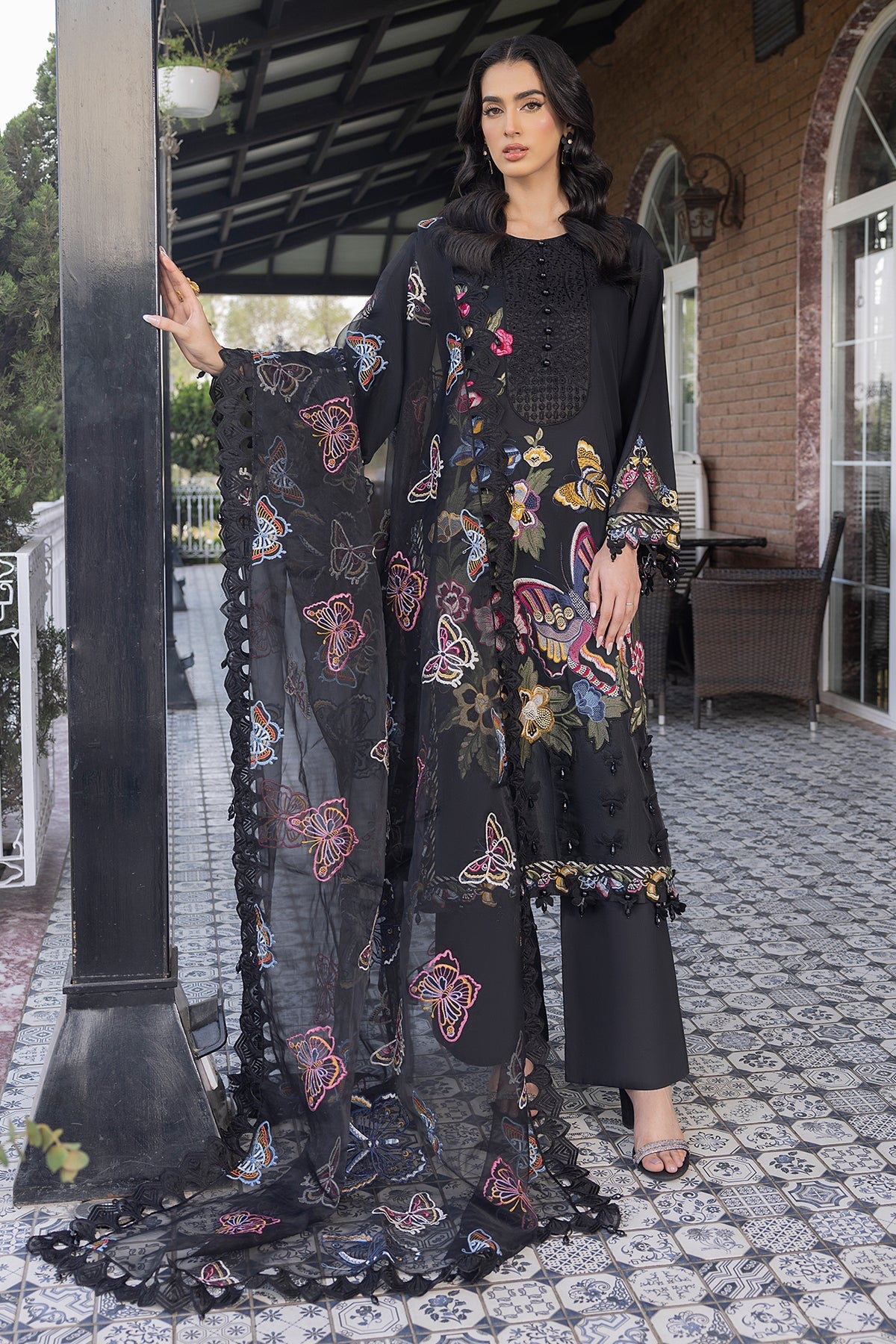 Raeesa Premium | Jazmine Collection | Maleficent by Raeesa Premium - Designer Dress - Type: Ladies Clothes - Available at Libayah - 100% Original