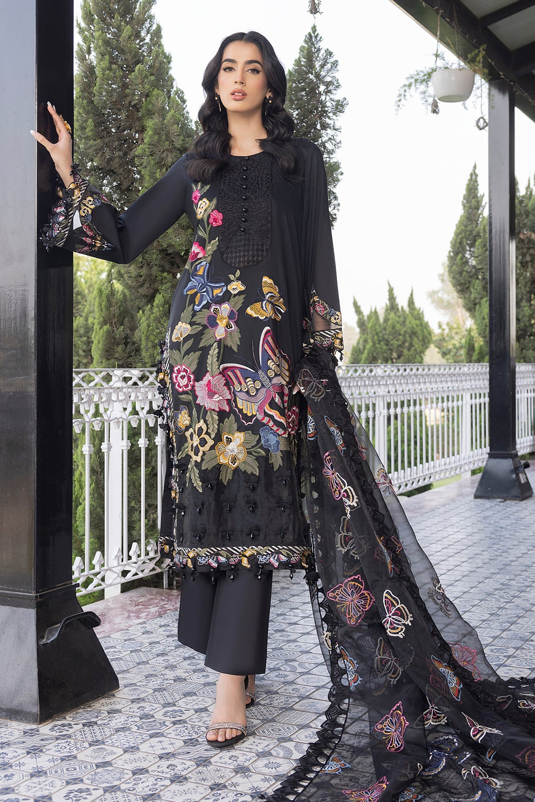 Raeesa Premium | Jazmine Collection | Maleficent by Raeesa Premium - Designer Dress - Type: Ladies Clothes - Available at Libayah - 100% Original