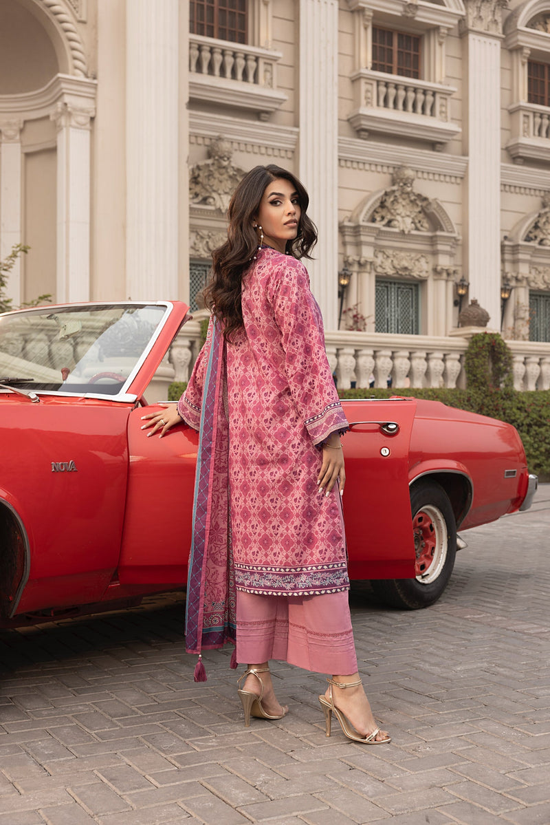 LSM | Embroidered and Printed Lawn | LG-RL-0166 by LSM - Designer Dress - Type: Ladies Clothes - Available at Libayah - 100% Original