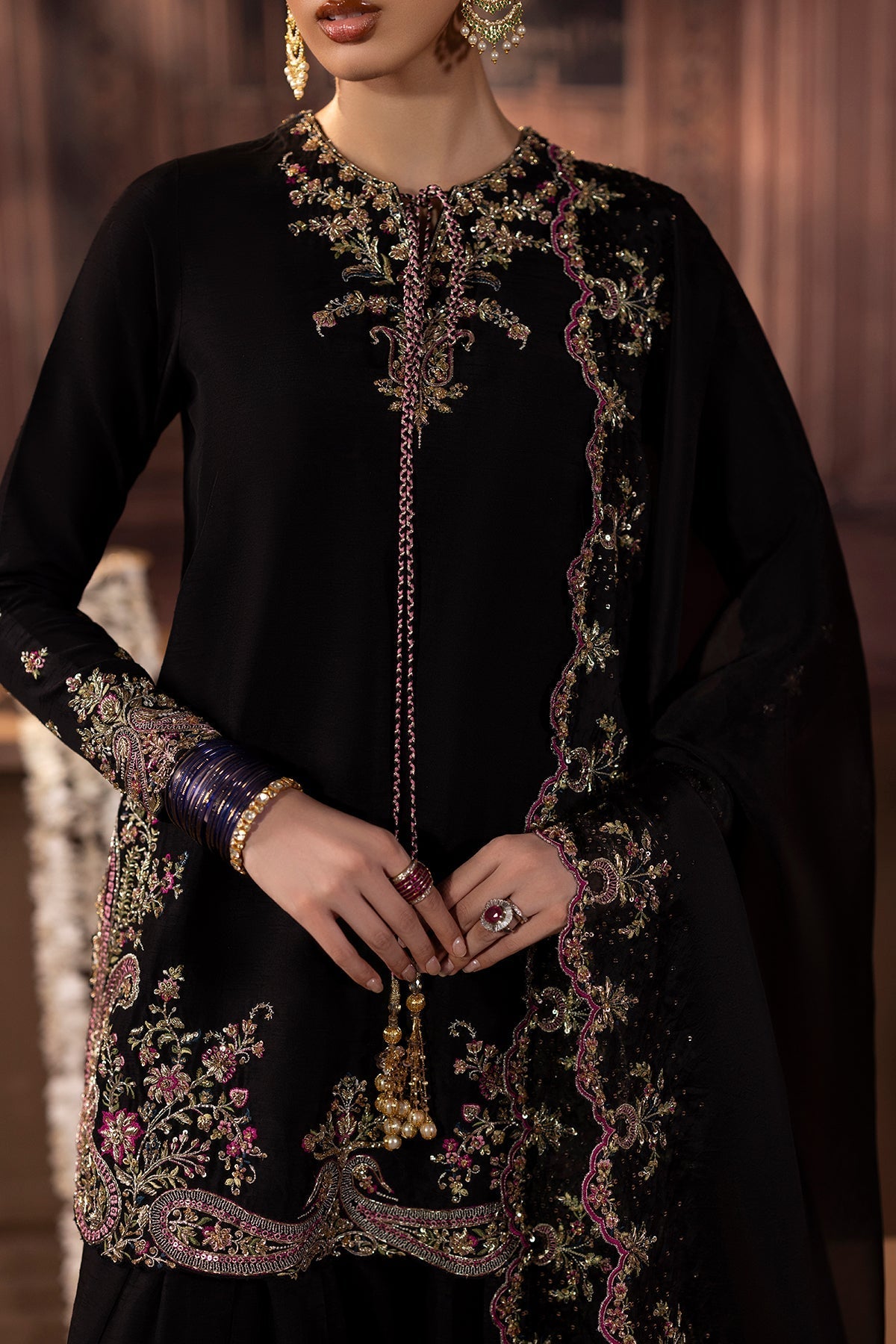 Mina Kashif | Zaib Formals | Noorbano by Mina Kashif - Designer Dress  - Type : Ladies Clothes - Available at Libayah - 100% Original 