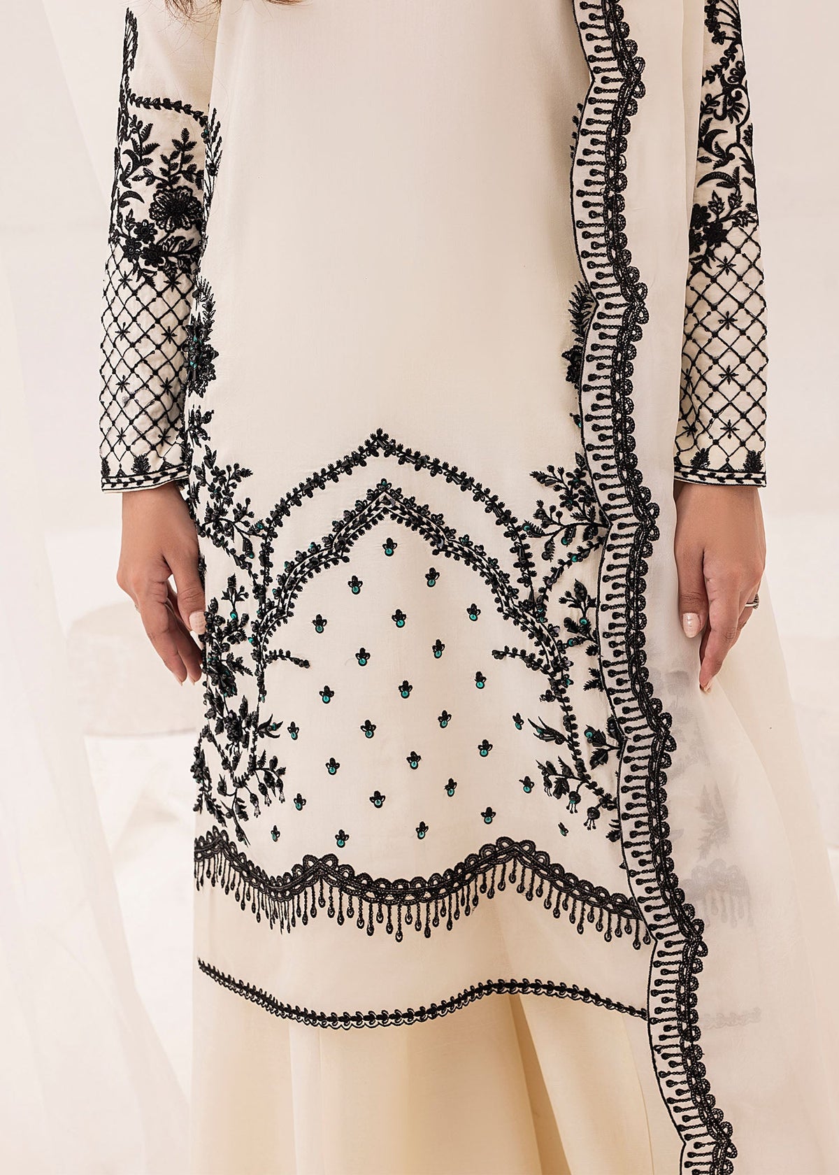 Jamnii | Silk Ivy | Noir Pearl by Jamnii - Designer Dress - Type: Ladies Clothes - Available at Libayah - 100% Original