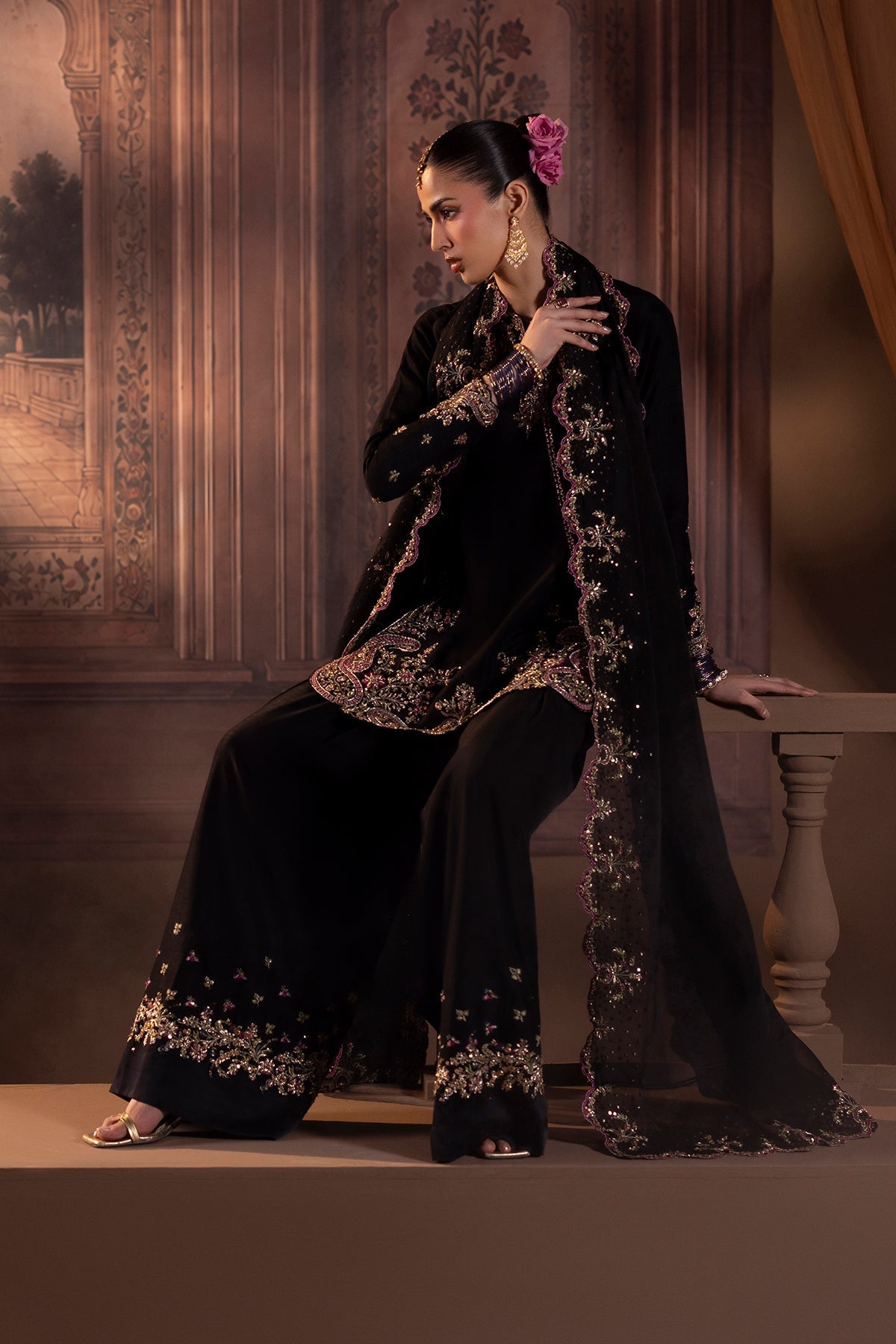 Mina Kashif | Zaib Formals | Noorbano by Mina Kashif - Designer Dress  - Type : Ladies Clothes - Available at Libayah - 100% Original 