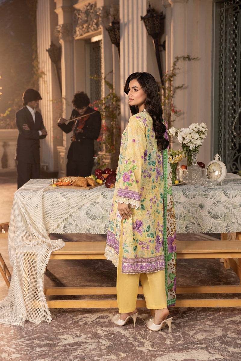 LSM | Embroidered and Printed Lawn | LG-RL-0185 by LSM - Designer Dress - Type: Ladies Clothes - Available at Libayah - 100% Original