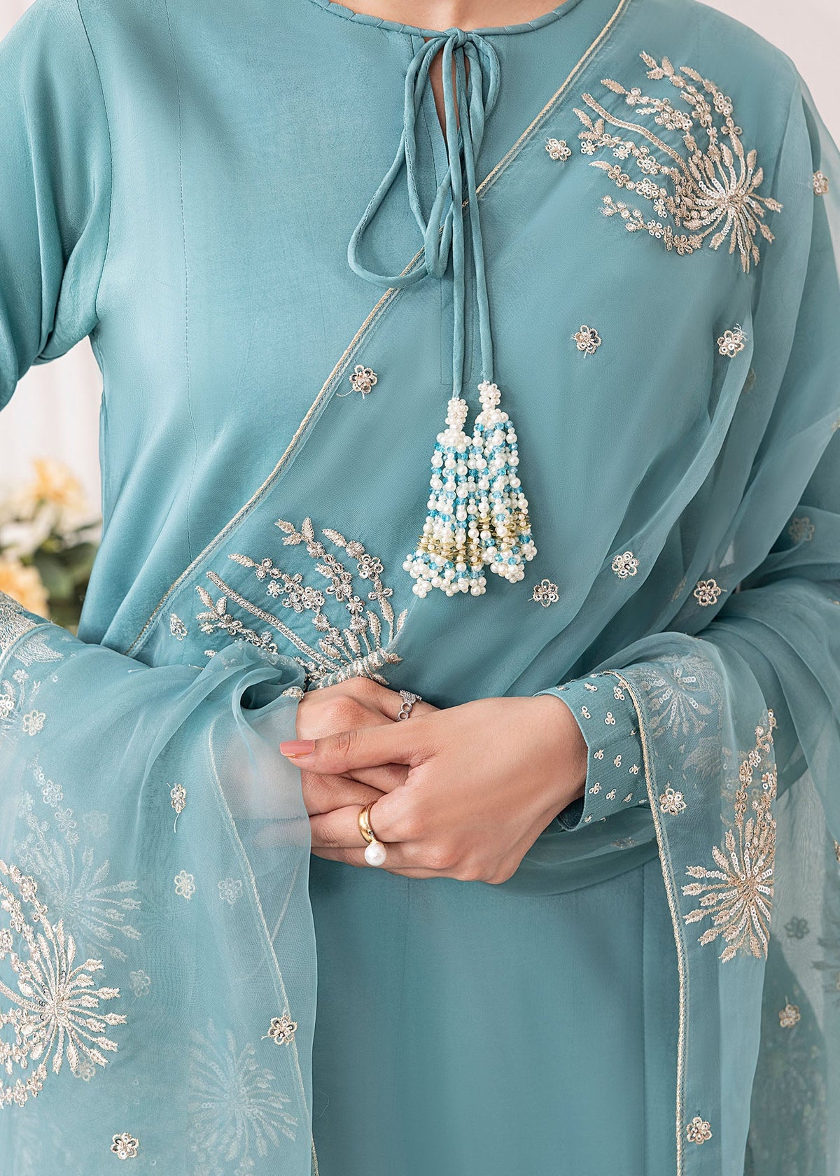 Jamnii | Silk Ivy | Dewdrop by Jamnii - Designer Dress - Type: Ladies Clothes - Available at Libayah - 100% Original