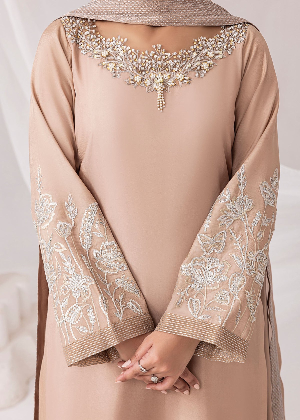 Jamnii | Silk Ivy | Desert Rose by Jamnii - Designer Dress - Type: Ladies Clothes - Available at Libayah - 100% Original