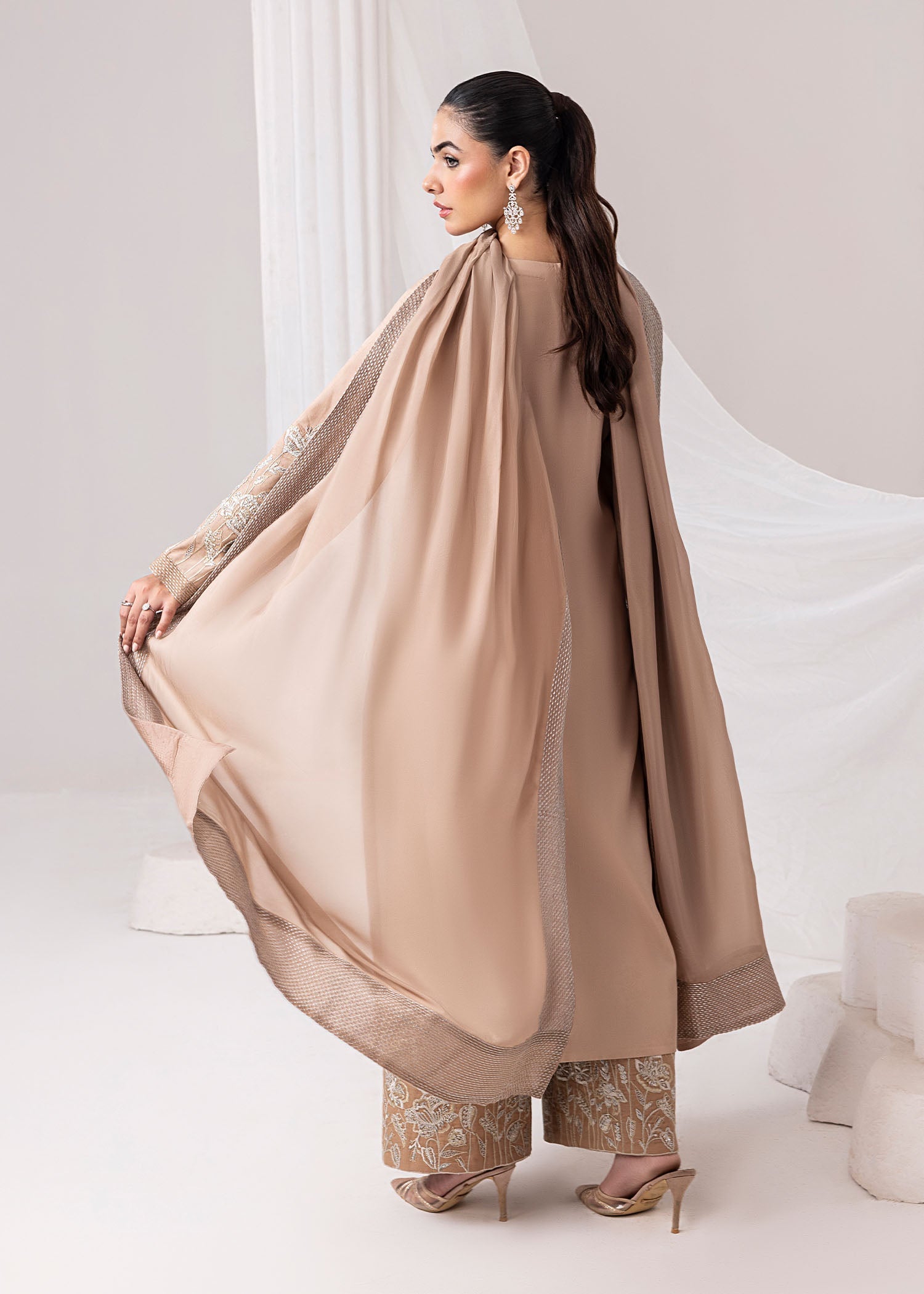 Jamnii | Silk Ivy | Desert Rose by Jamnii - Designer Dress - Type: Ladies Clothes - Available at Libayah - 100% Original