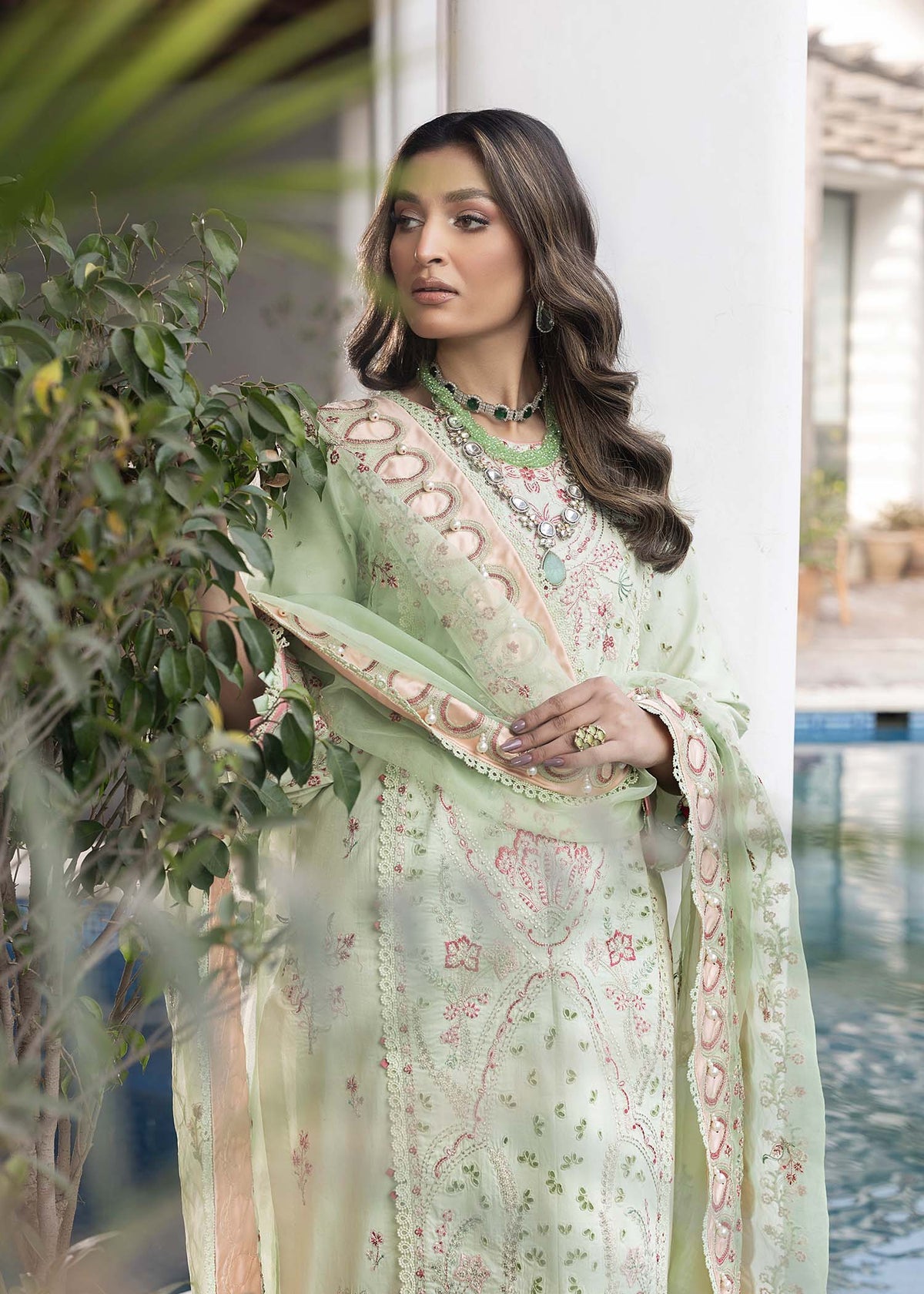 Shurooq | Luxury Lawn 25 | Amazon by Shurooq - Designer Dress - Type: Ladies Clothes - Available at Libayah - 100% Original