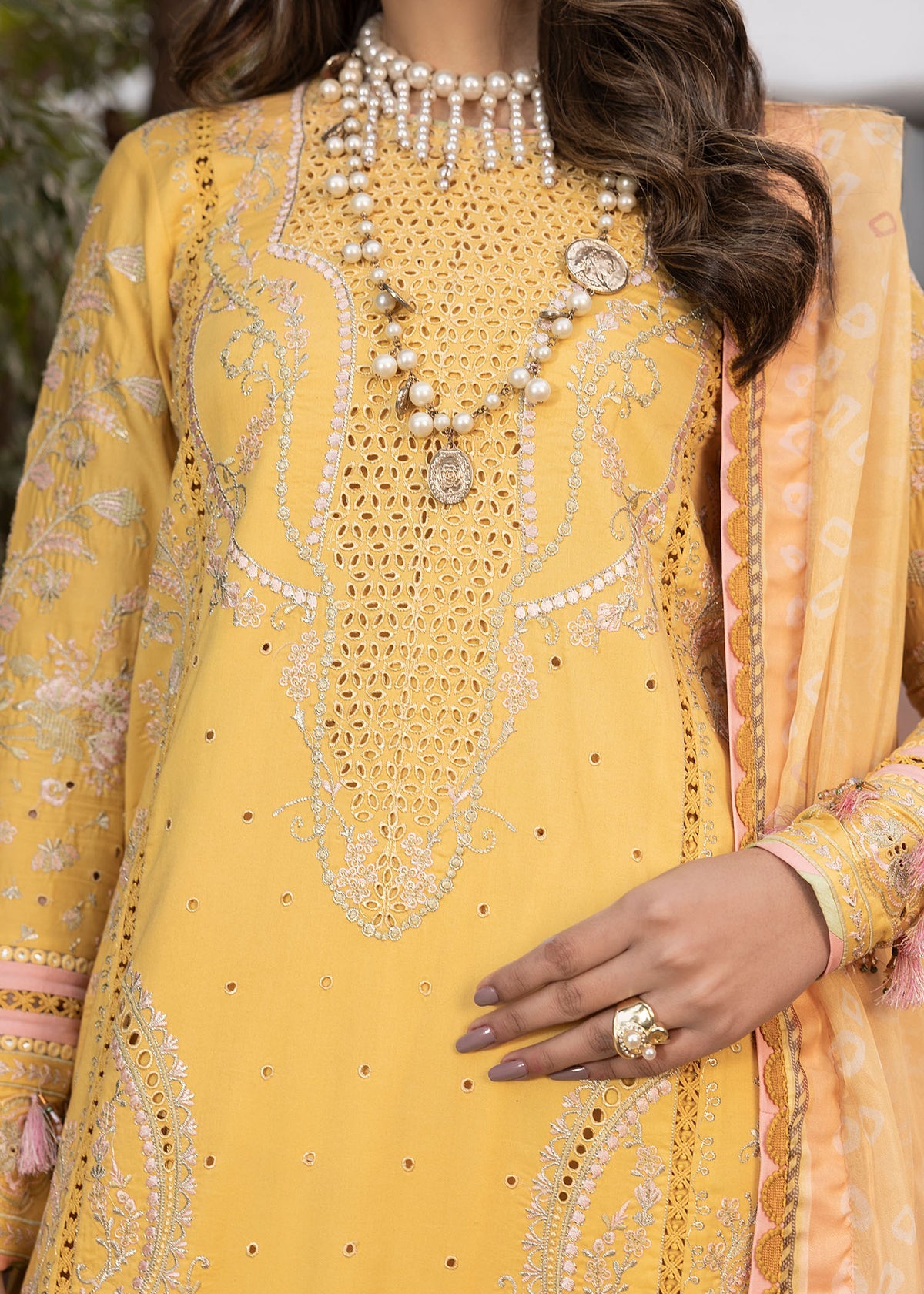 Shurooq | Luxury Lawn 25 | Abigail by Shurooq - Designer Dress - Type: Ladies Clothes - Available at Libayah - 100% Original