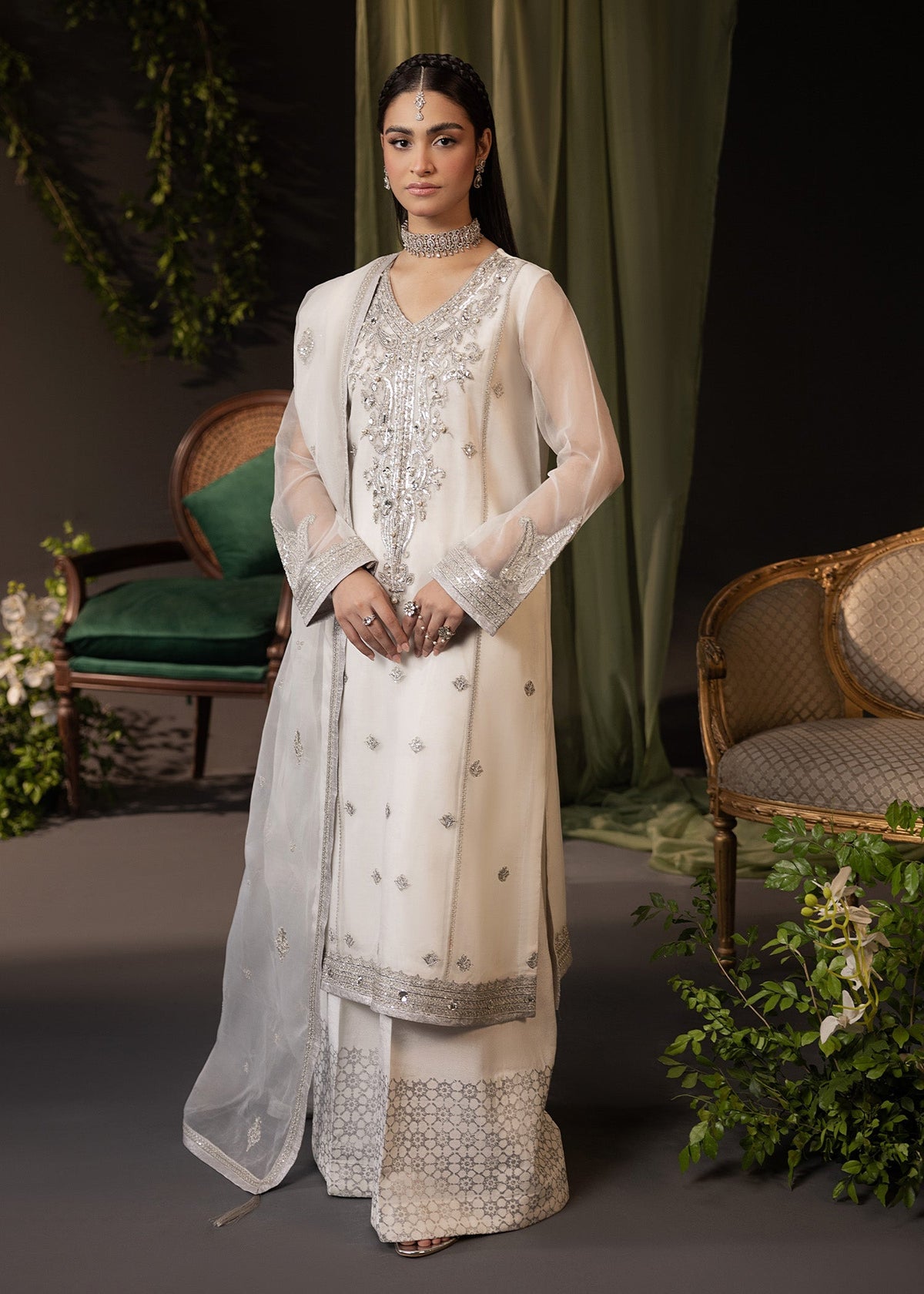 Shurooq | Garden of Dream | Jasmine by Shurooq - Designer Dress - Type: Ladies Clothes - Available at Libayah - 100% Original