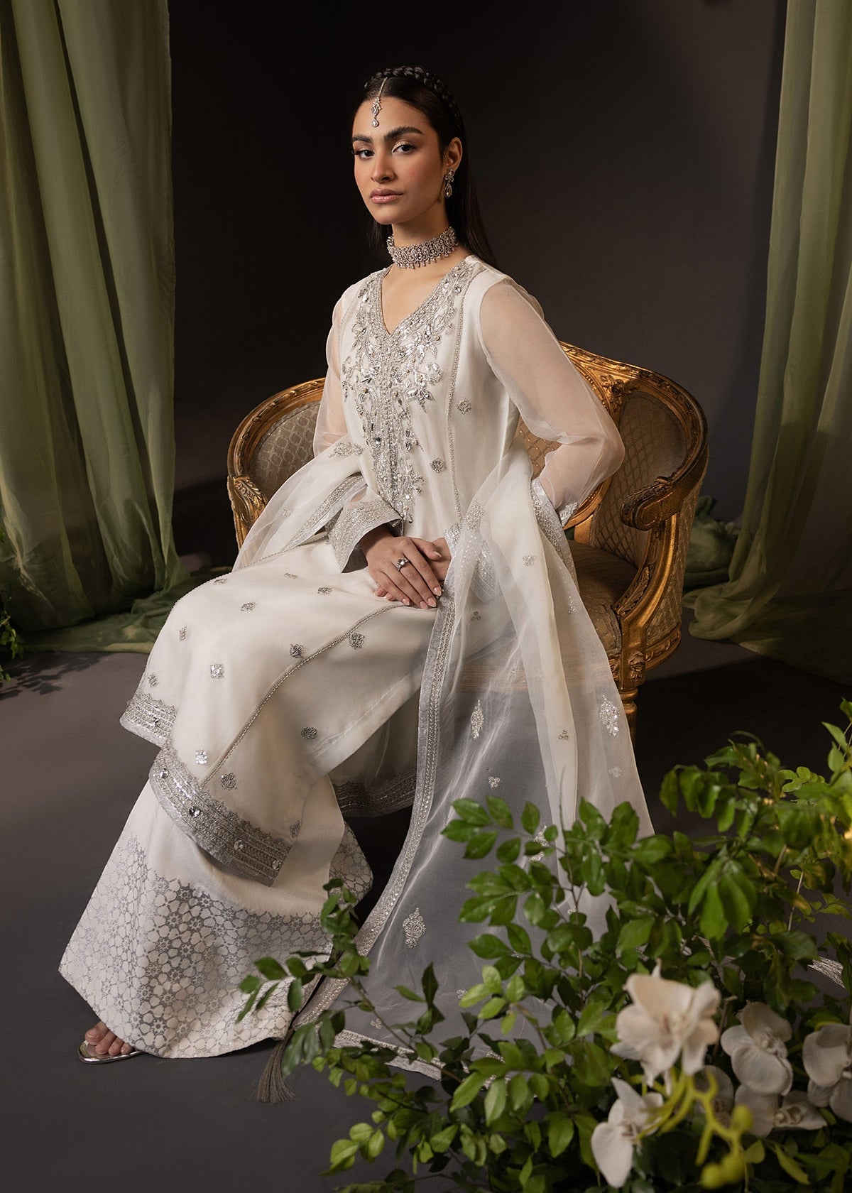 Shurooq | Garden of Dream | Jasmine by Shurooq - Designer Dress - Type: Ladies Clothes - Available at Libayah - 100% Original