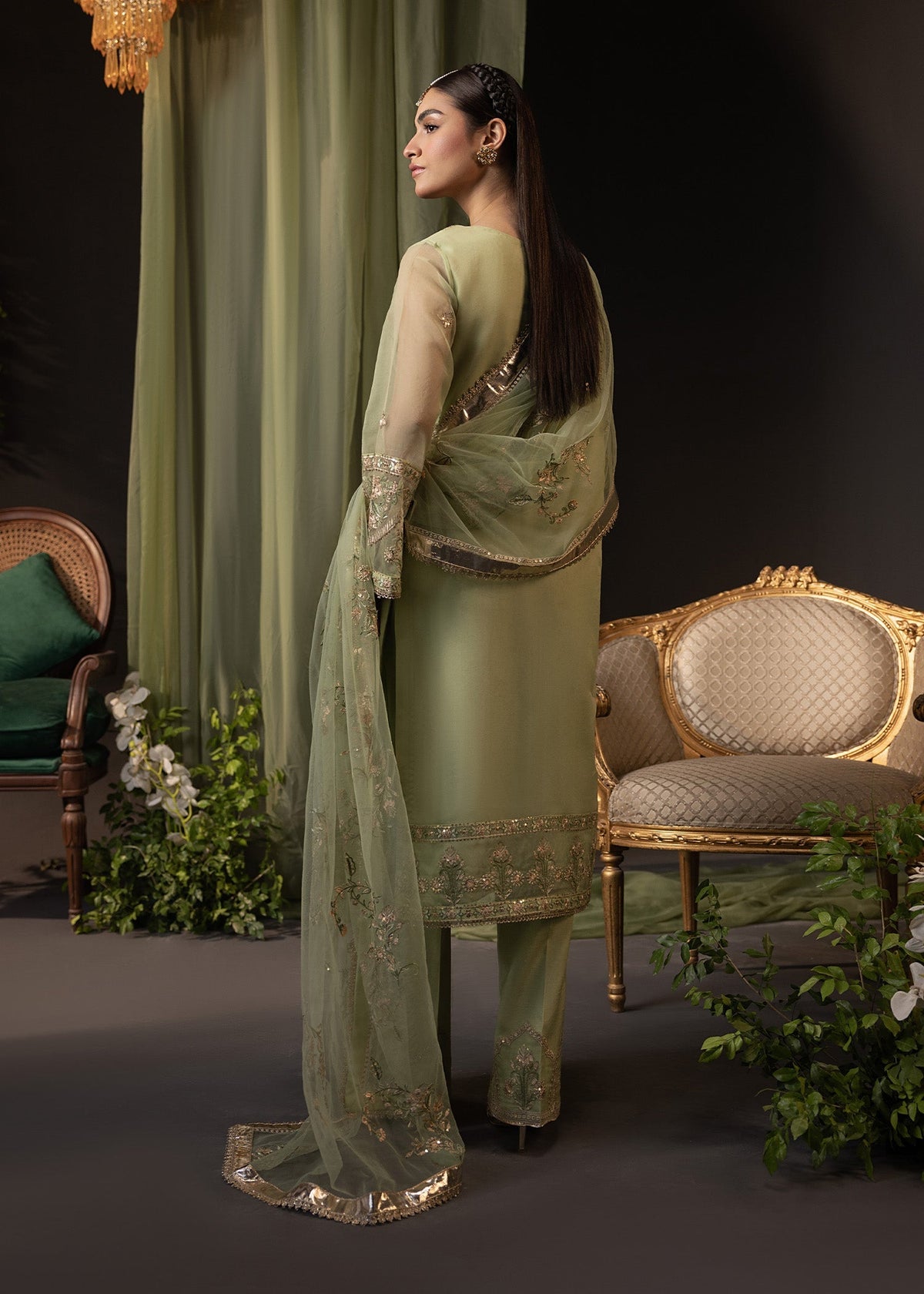 Shurooq | Garden of Dream | Verde by Shurooq - Designer Dress - Type: Ladies Clothes - Available at Libayah - 100% Original