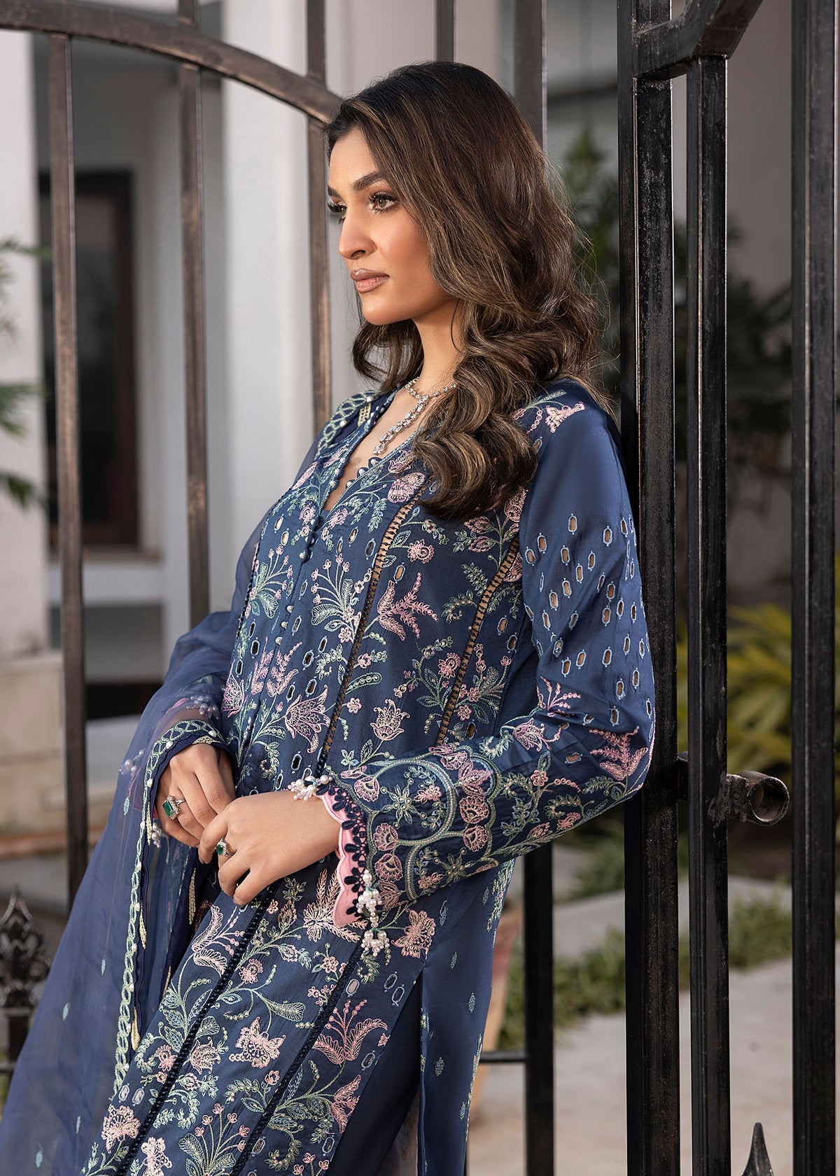 Shurooq | Luxury Lawn 25 | Mira by Shurooq - Designer Dress - Type: Ladies Clothes - Available at Libayah - 100% Original