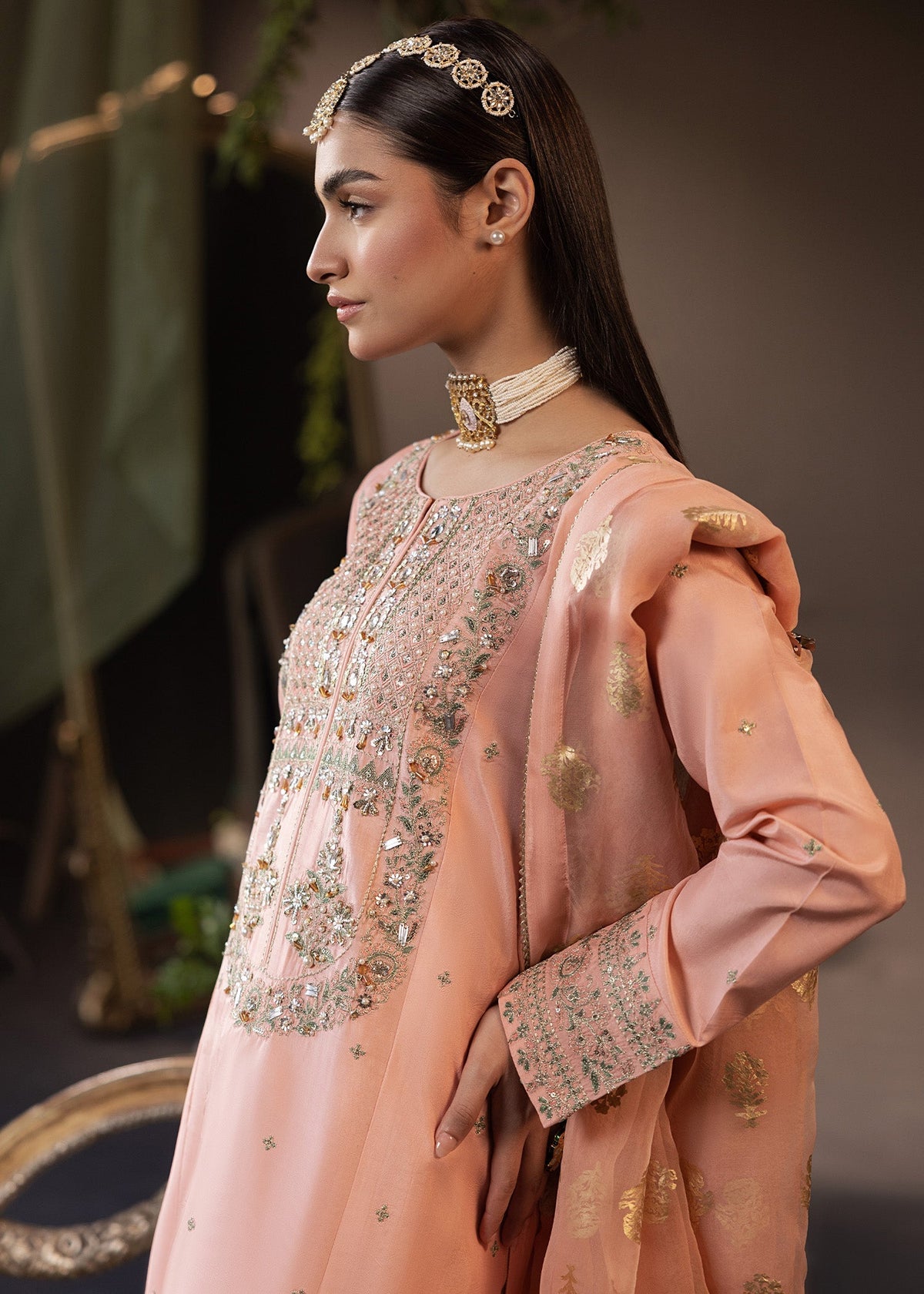 Shurooq | Garden of Dream | Periwinkle by Shurooq - Designer Dress - Type: Ladies Clothes - Available at Libayah - 100% Original