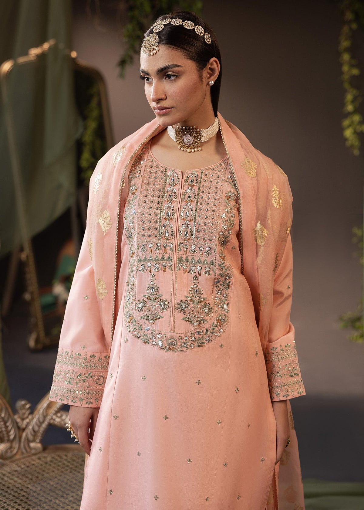 Shurooq | Garden of Dream | Periwinkle by Shurooq - Designer Dress - Type: Ladies Clothes - Available at Libayah - 100% Original