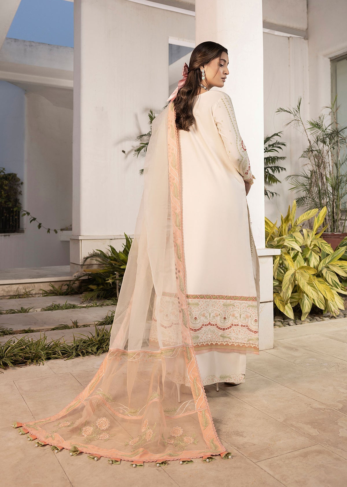 Shurooq | Luxury Lawn 25 | Nora by Shurooq - Designer Dress - Type: Ladies Clothes - Available at Libayah - 100% Original