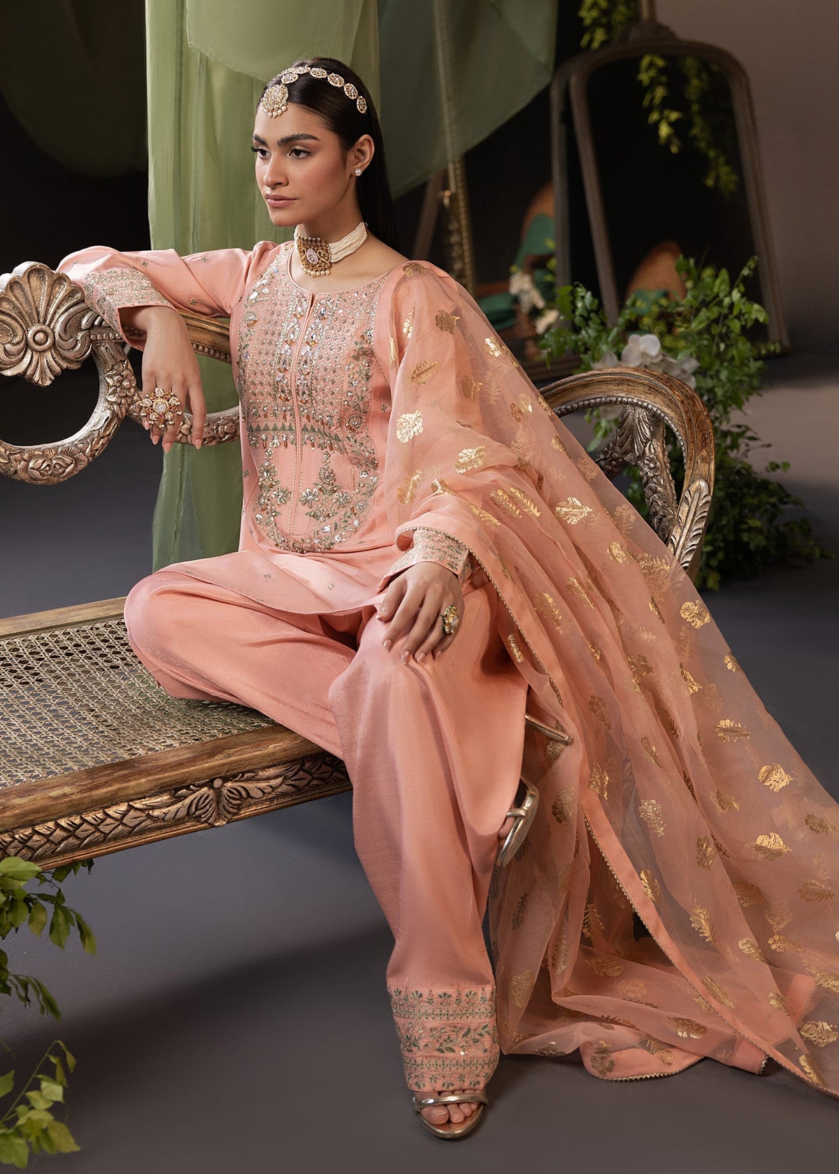 Shurooq | Garden of Dream | Periwinkle by Shurooq - Designer Dress - Type: Ladies Clothes - Available at Libayah - 100% Original