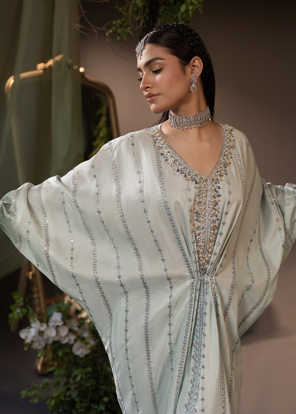 Shurooq | Garden of Dream | Frost by Shurooq - Designer Dress - Type: Ladies Clothes - Available at Libayah - 100% Original