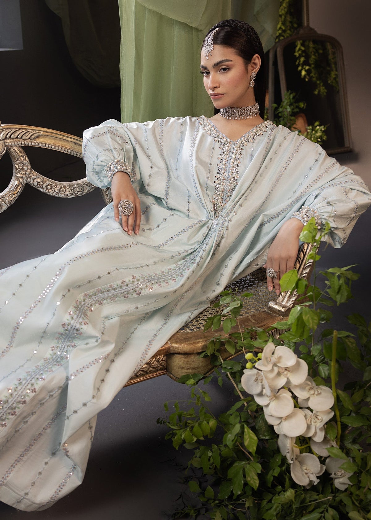 Shurooq | Garden of Dream | Frost by Shurooq - Designer Dress - Type: Ladies Clothes - Available at Libayah - 100% Original