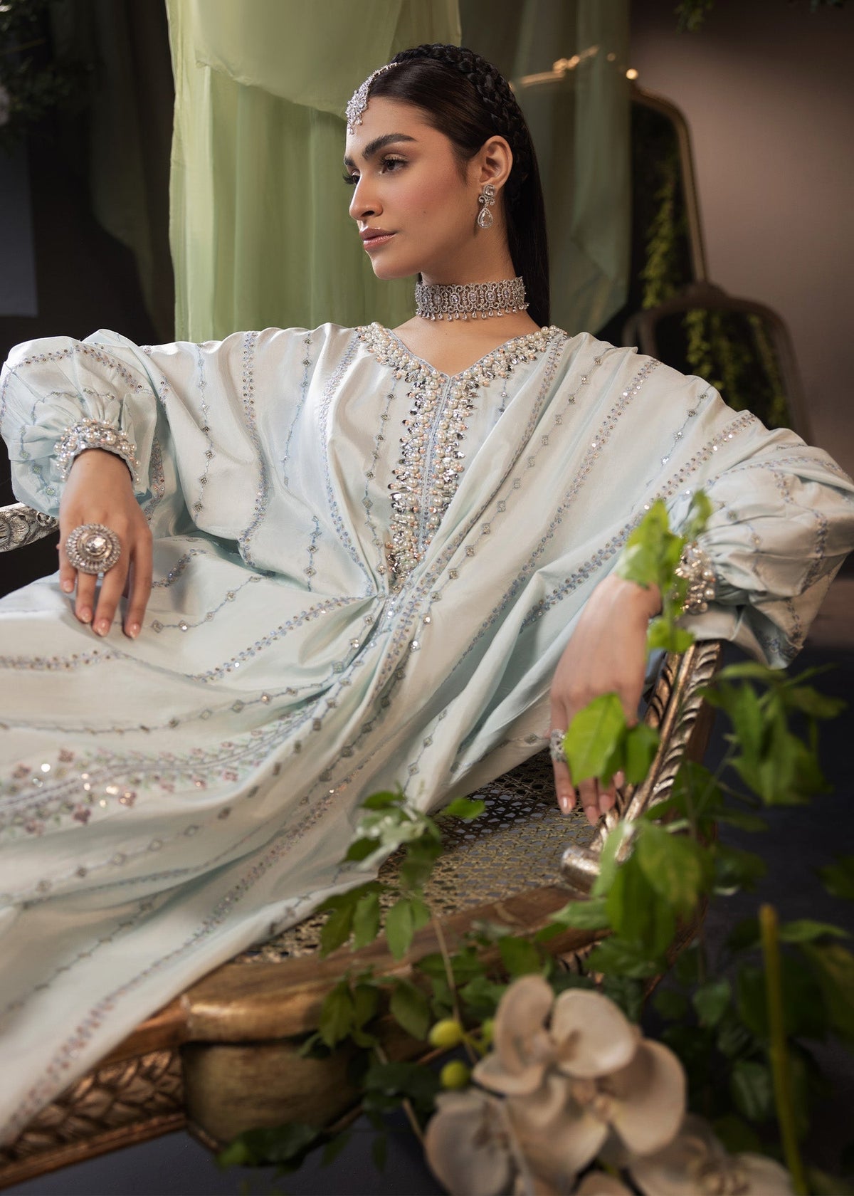 Shurooq | Garden of Dream | Frost by Shurooq - Designer Dress - Type: Ladies Clothes - Available at Libayah - 100% Original