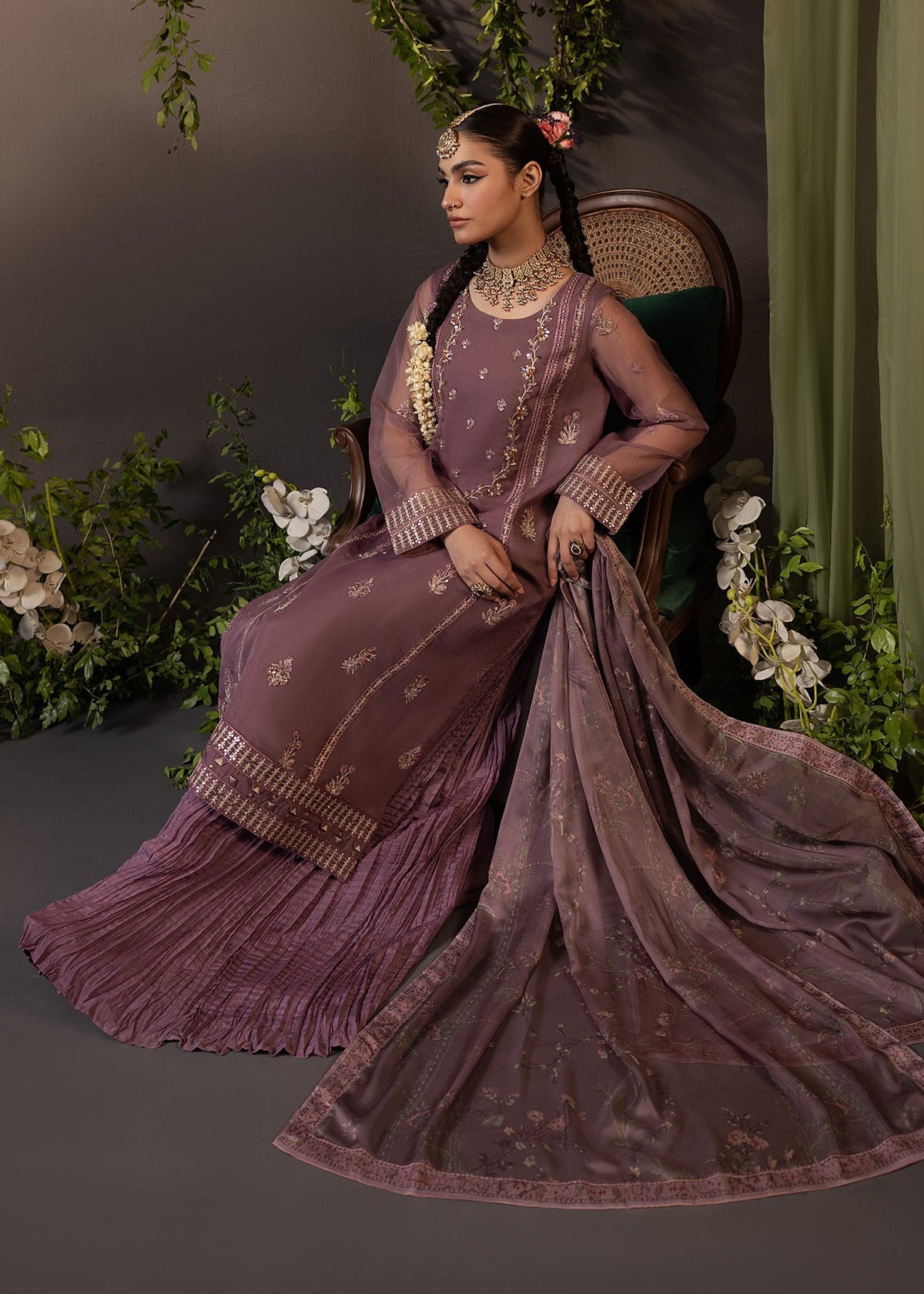 Shurooq | Garden of Dream | Lily by Shurooq - Designer Dress - Type: Ladies Clothes - Available at Libayah - 100% Original