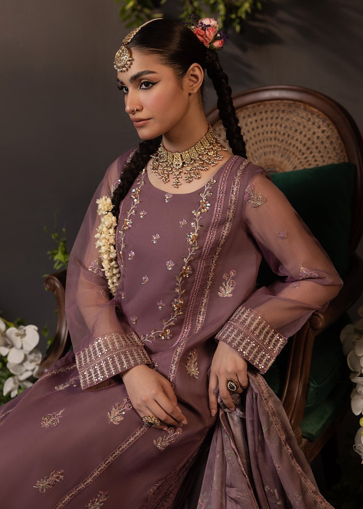 Shurooq | Garden of Dream | Lily by Shurooq - Designer Dress - Type: Ladies Clothes - Available at Libayah - 100% Original