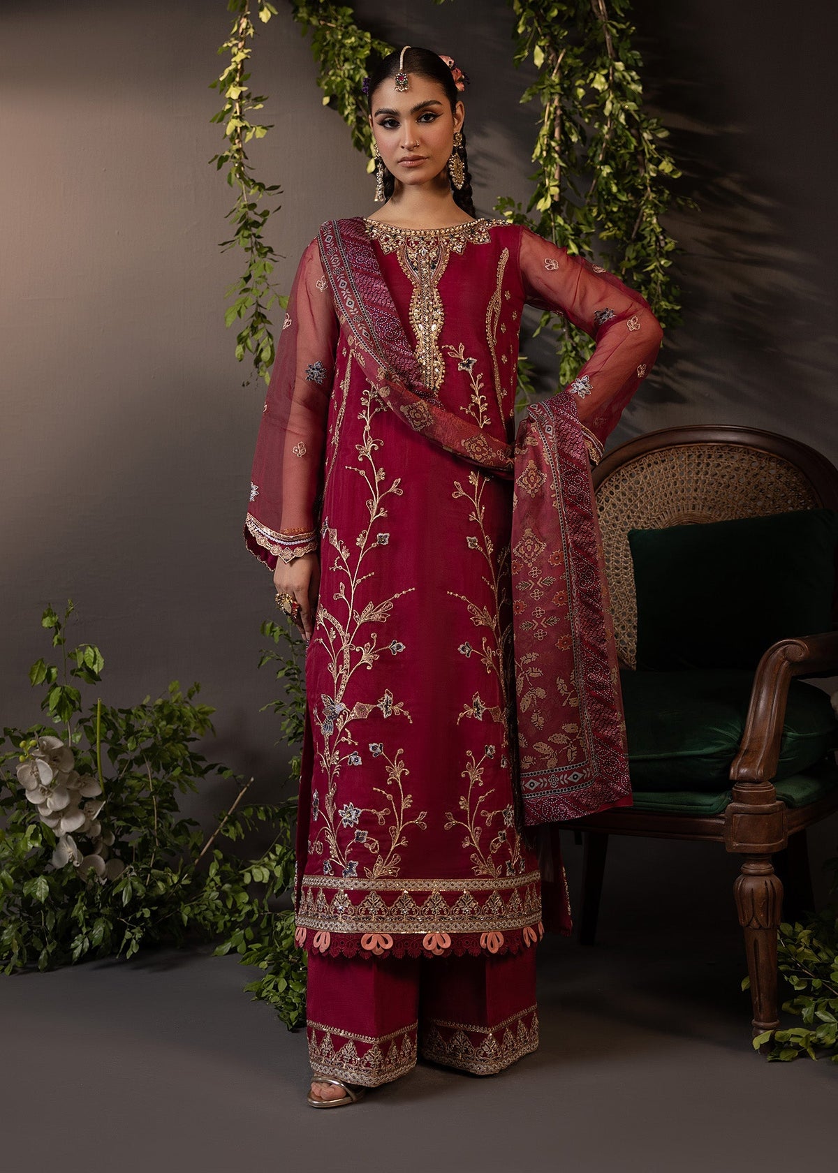 Shurooq | Garden of Dream | Poppy by Shurooq - Designer Dress - Type: Ladies Clothes - Available at Libayah - 100% Original