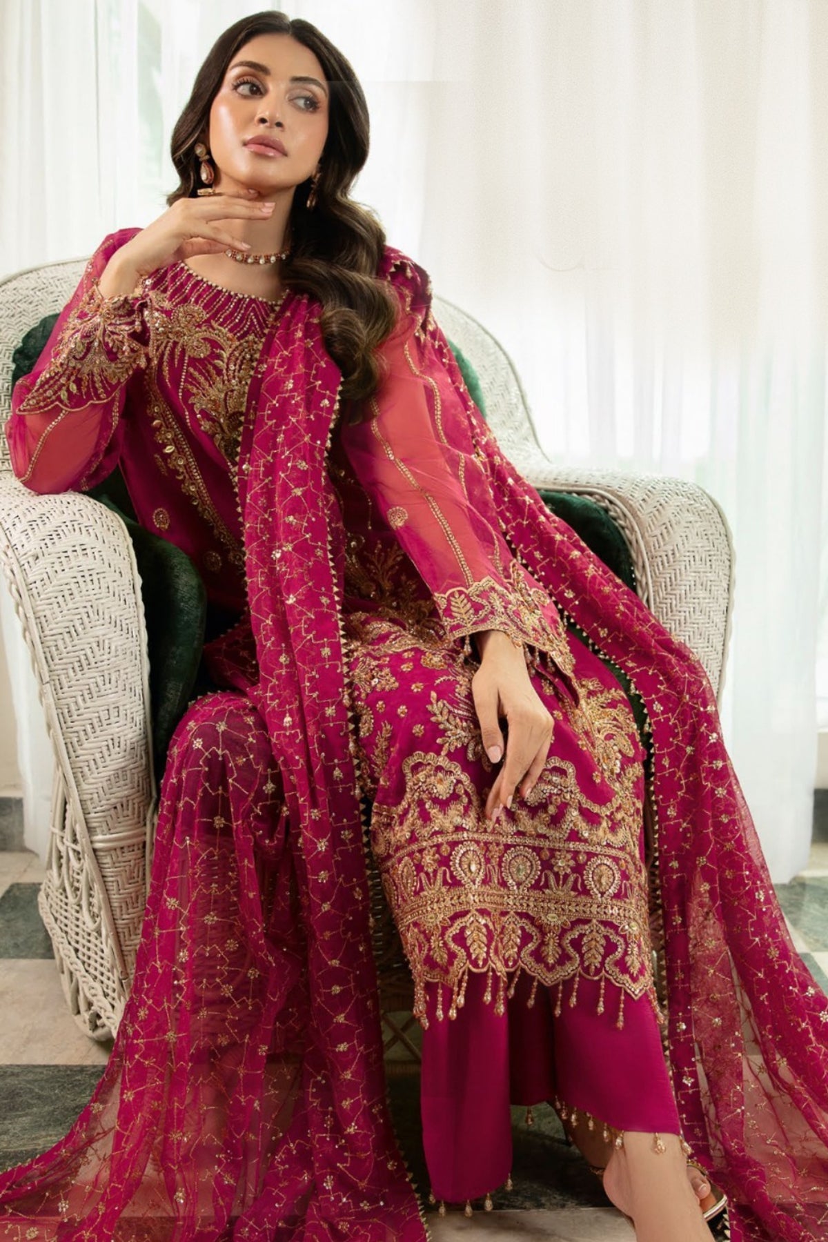 Raeesa Premium | Dehleez Formals | Dl 1031 by Raeesa Premium - Designer Dress  - Type : Ladies Clothes - Available at Libayah - 100% Original 