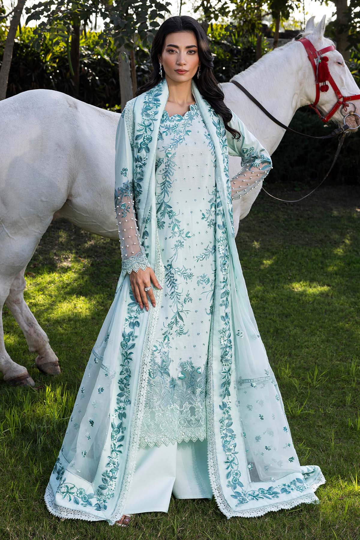 Raeesa Premium | Senorita Formals | SR-004 by Raeesa Premium - Designer Dress  - Type : Ladies Clothes - Available at Libayah - 100% Original 