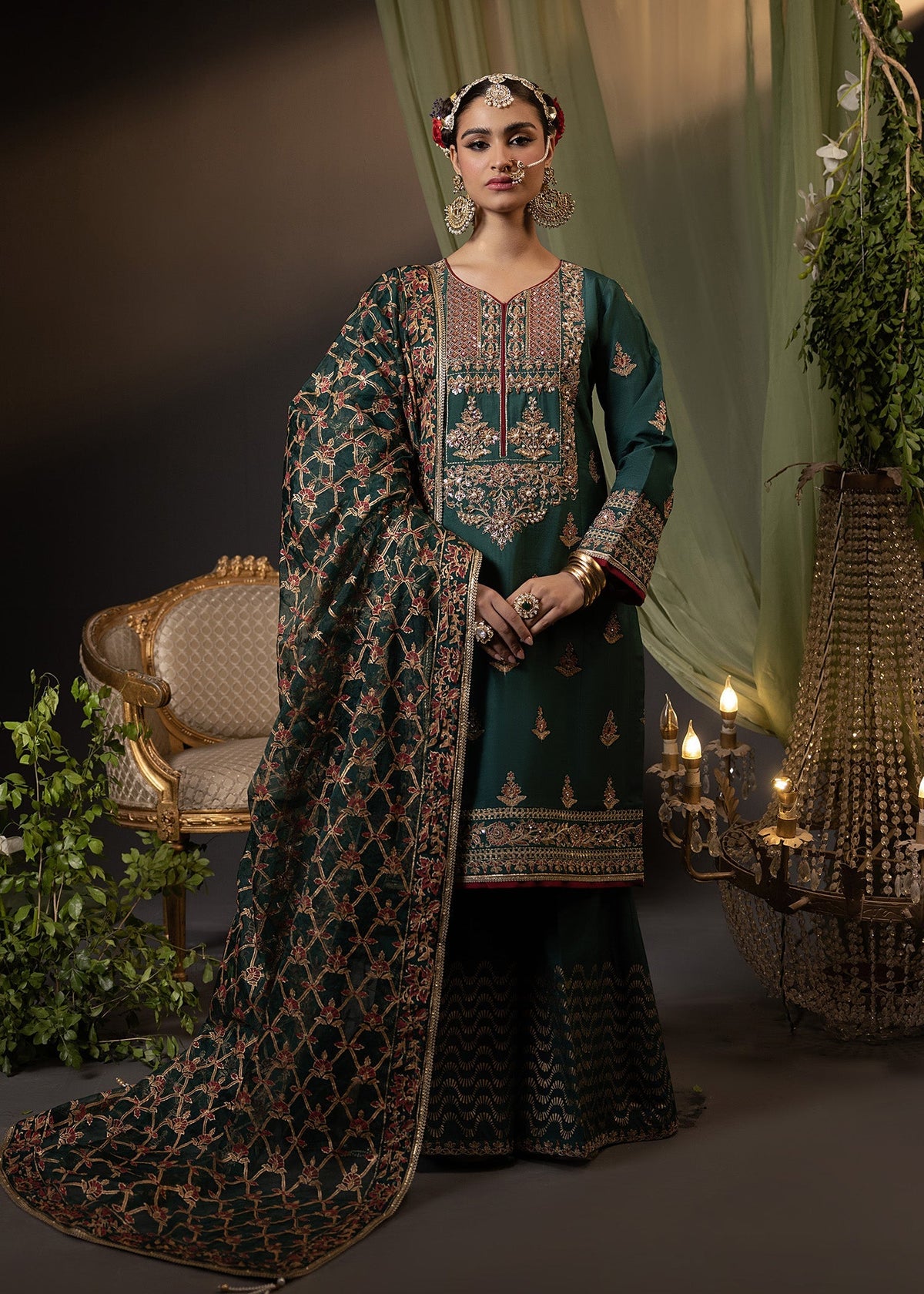 Shurooq | Garden of Dream | Dalaila by Shurooq - Designer Dress - Type: Ladies Clothes - Available at Libayah - 100% Original