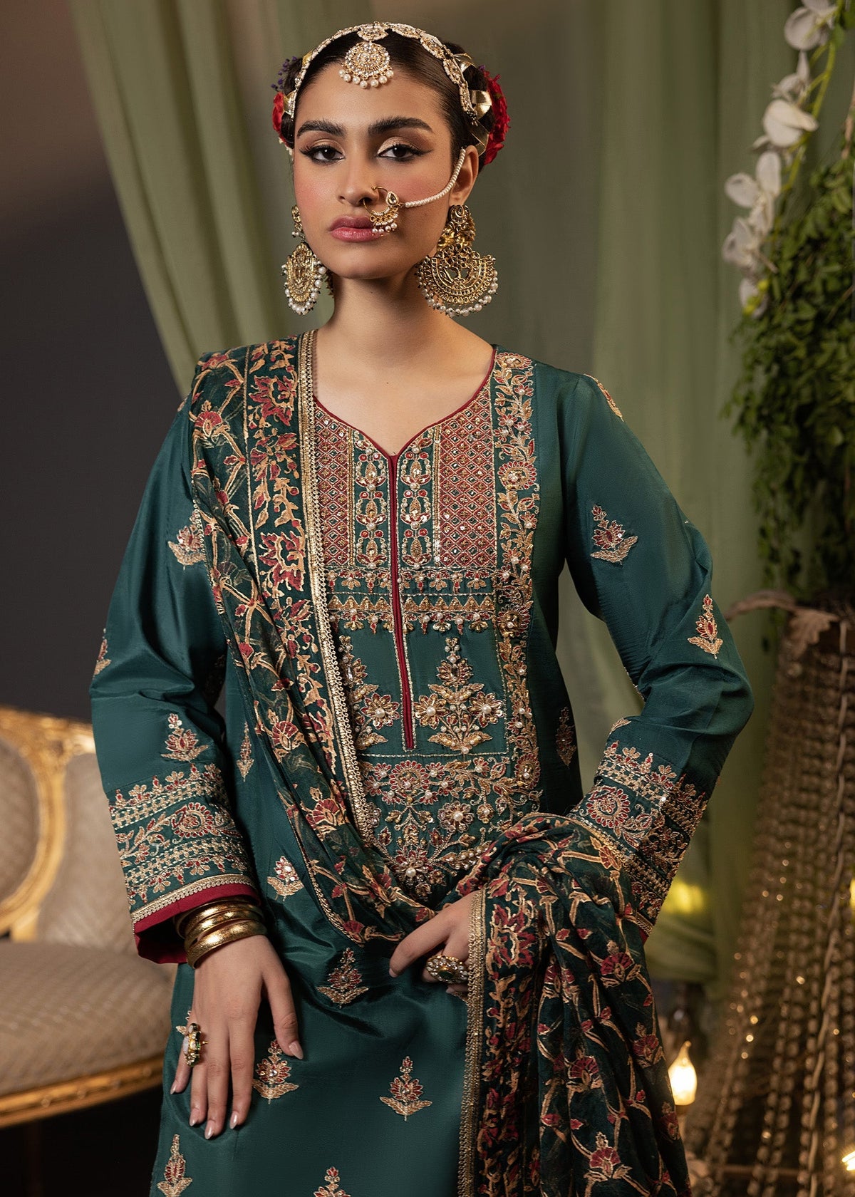 Shurooq | Garden of Dream | Dalaila by Shurooq - Designer Dress - Type: Ladies Clothes - Available at Libayah - 100% Original