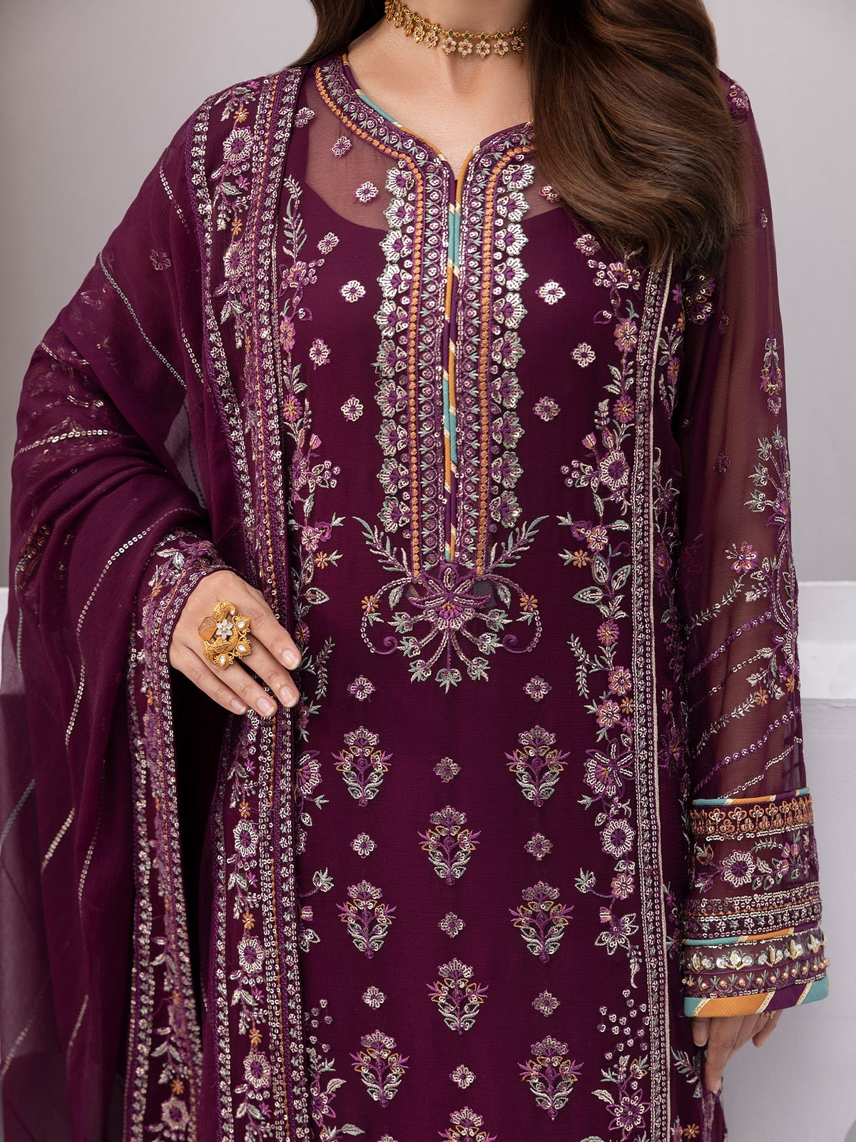 Afrozeh | Basic Pret 26 RTW | NACRE by Afrozeh - Designer Dress  - Type : Ladies Clothes - Available at Libayah - 100% Original 