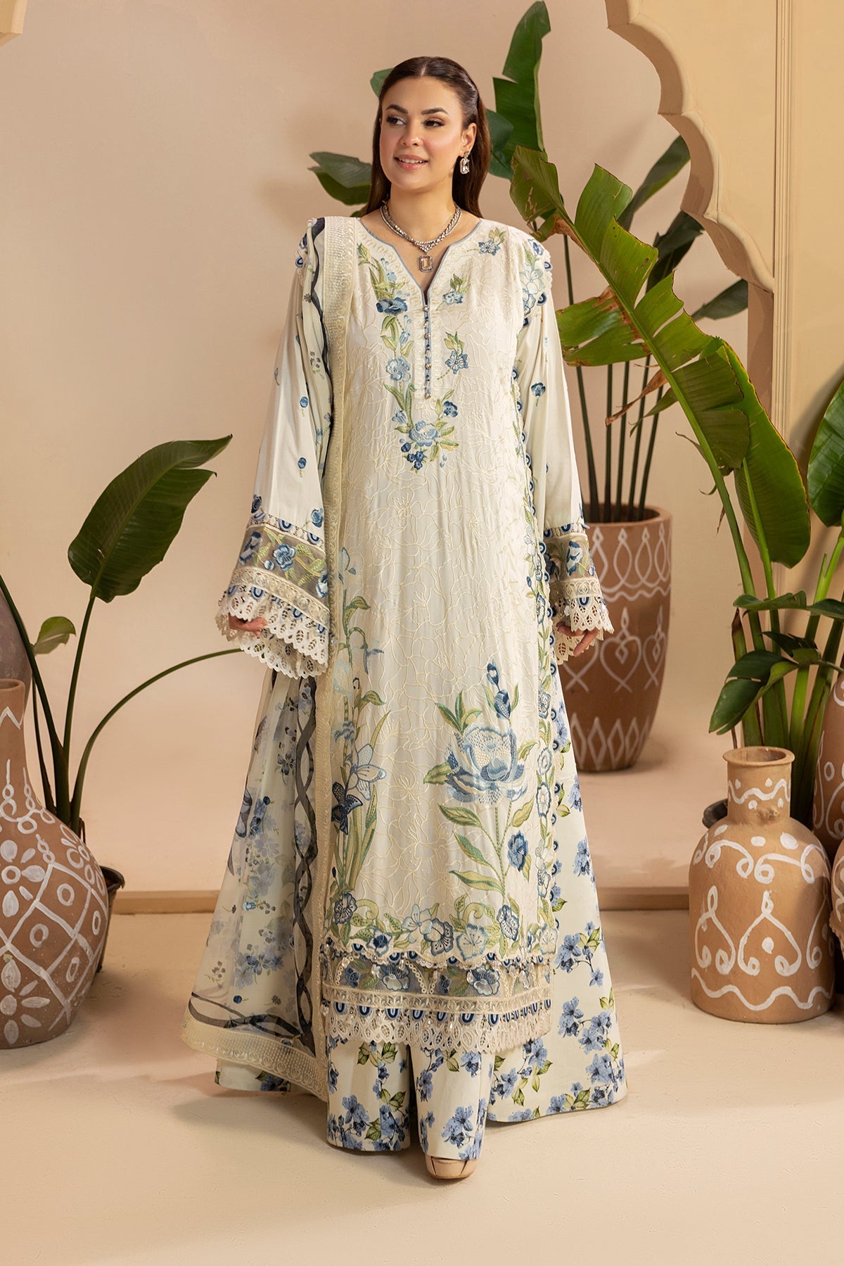 Raeesa Premium | Gulkar Viscose | GK-02 by Raeesa Premium - Designer Dress  - Type : Ladies Clothes - Available at Libayah - 100% Original 