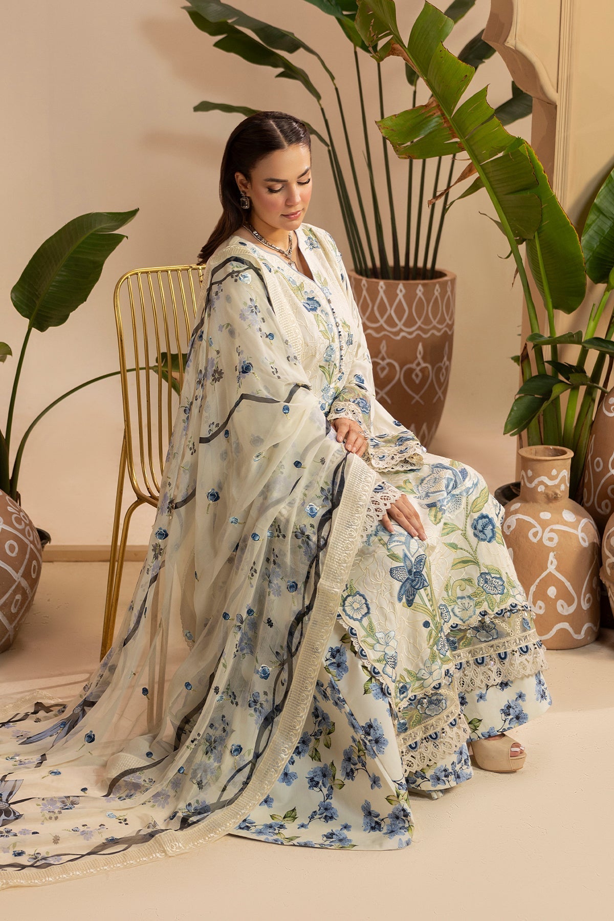 Raeesa Premium | Gulkar Viscose | GK-02 by Raeesa Premium - Designer Dress  - Type : Ladies Clothes - Available at Libayah - 100% Original 
