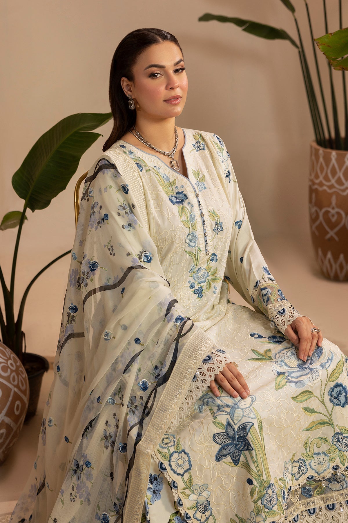 Raeesa Premium | Gulkar Viscose | GK-02 by Raeesa Premium - Designer Dress  - Type : Ladies Clothes - Available at Libayah - 100% Original 