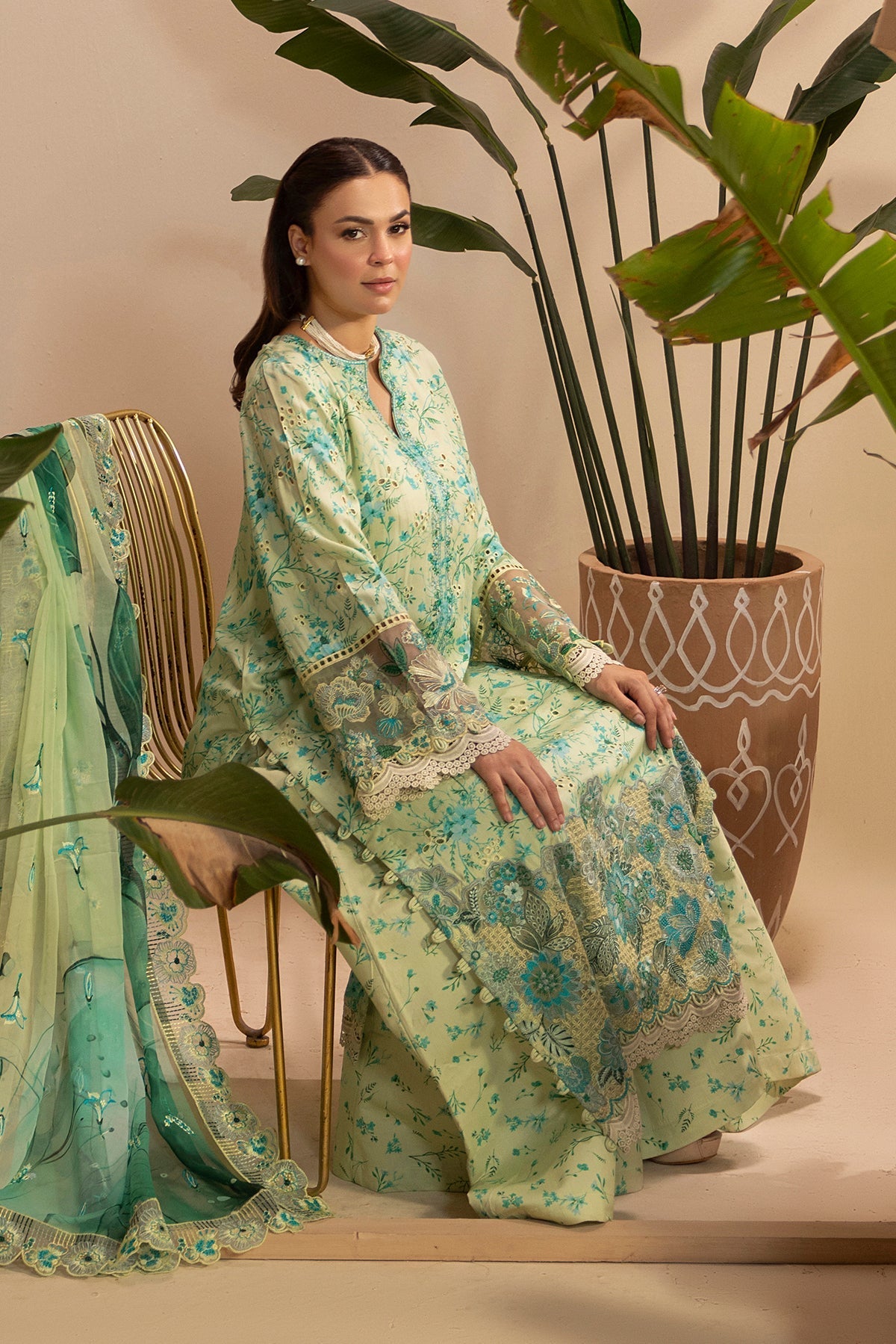 Raeesa Premium | Gulkar Viscose |  GK-03 by Raeesa Premium - Designer Dress  - Type : Ladies Clothes - Available at Libayah - 100% Original 