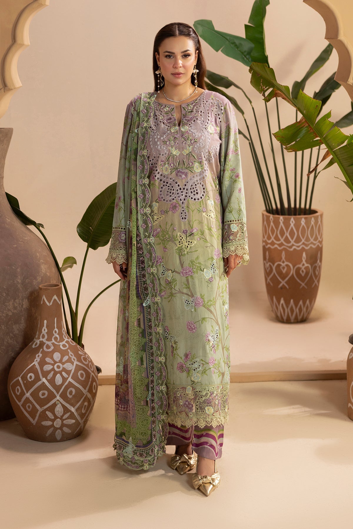 Raeesa Premium | Gulkar Viscose |GK-04 by Raeesa Premium - Designer Dress  - Type : Ladies Clothes - Available at Libayah - 100% Original 