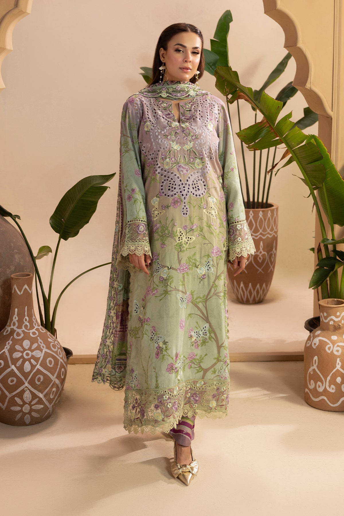 Raeesa Premium | Gulkar Viscose |GK-04 by Raeesa Premium - Designer Dress  - Type : Ladies Clothes - Available at Libayah - 100% Original 