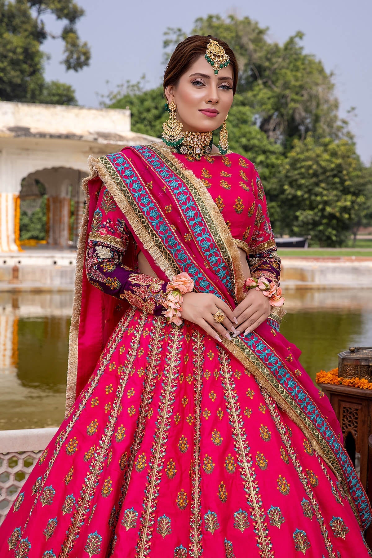 Mina Kashif | Wedding Formals | Aabroo by Mina Kashif - Designer Dress - Type: Bridal - Available at Libayah - 100% Original
