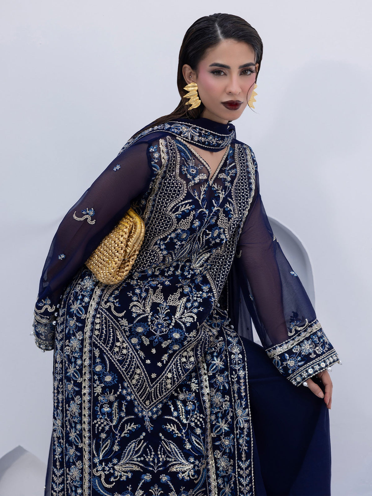 Afrozeh | Basic Pret 26 RTW | NACRE by Afrozeh - Designer Dress  - Type : Ladies Clothes - Available at Libayah - 100% Original 