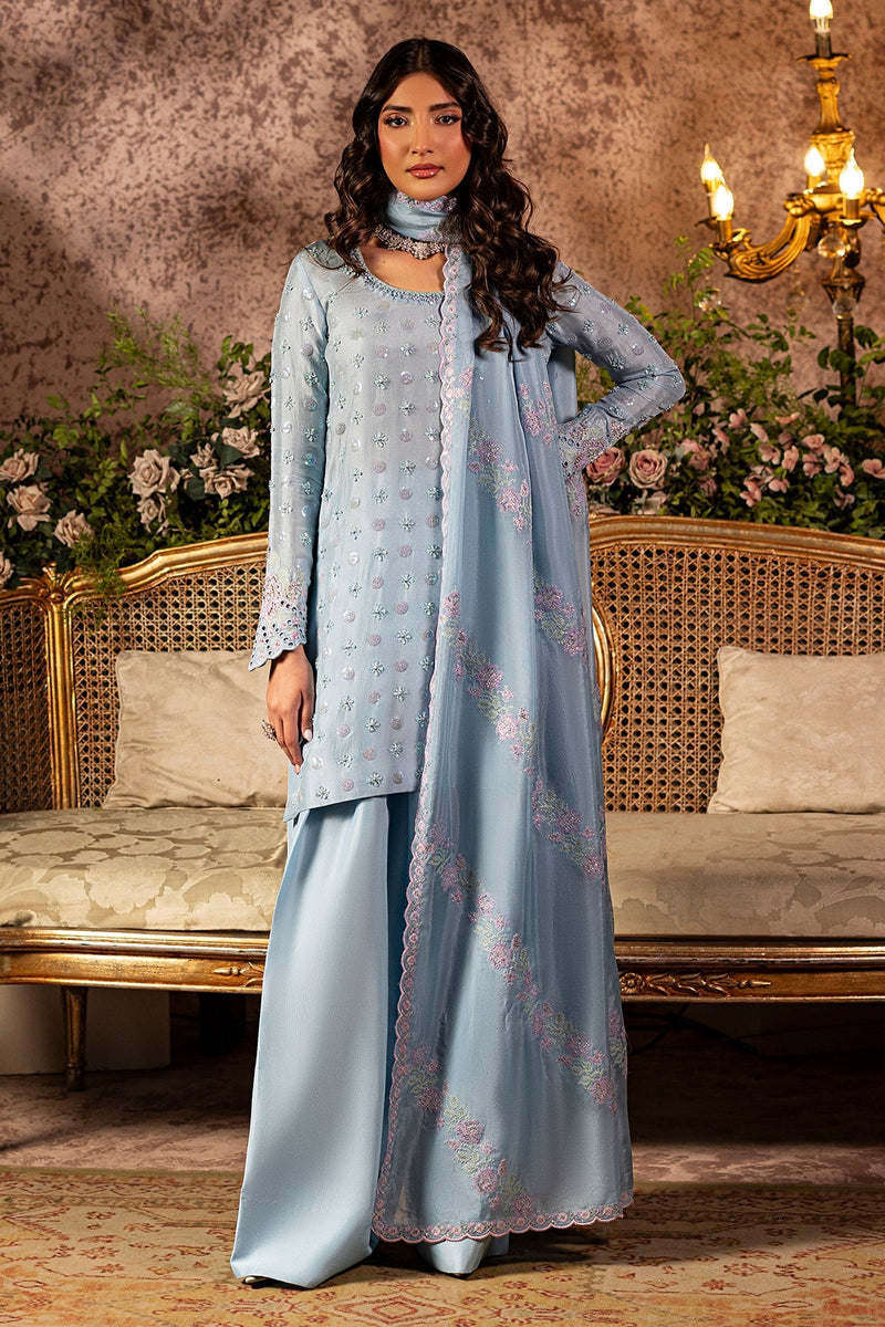 Mina Kashif | Loona Lawn 25 | Sapphire by Mina Kashif - Designer Dress - Type: Ladies Clothes - Available at Libayah - 100% Original